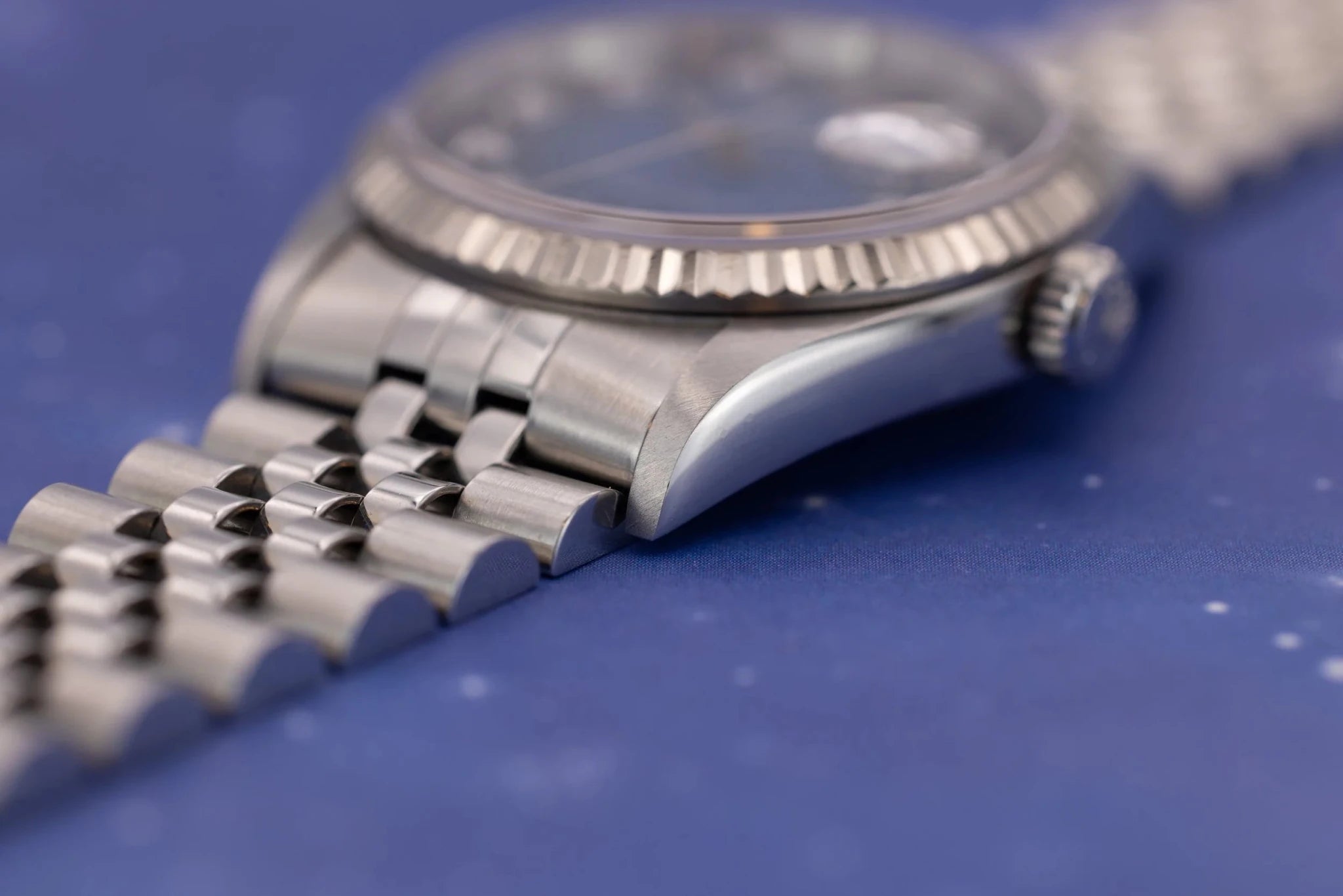 1996 Rolex Datejust Ref. 16234 | Blue Vignette Diamond Dial - Sierra Time Co