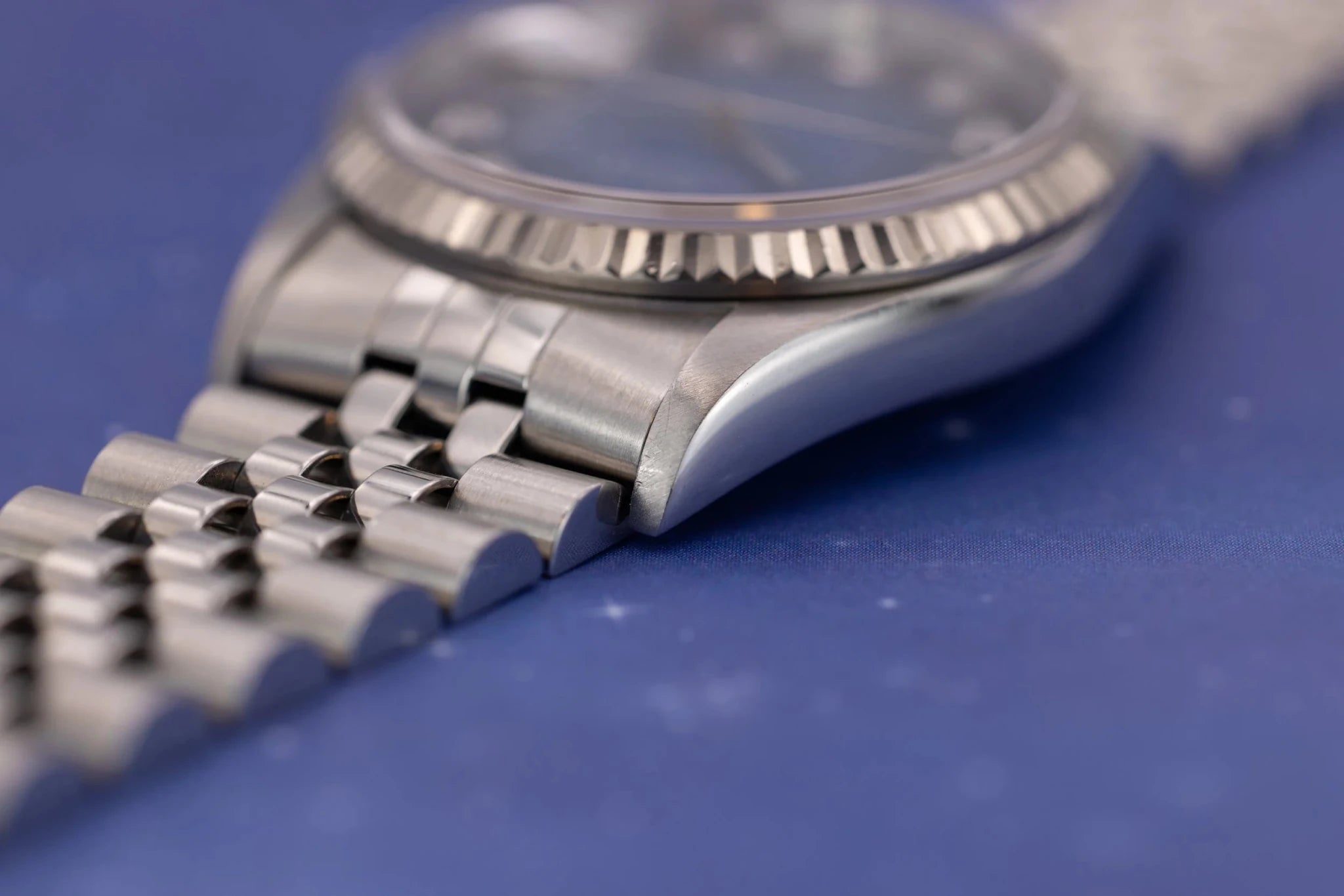 1996 Rolex Datejust Ref. 16234 | Blue Vignette Diamond Dial - Sierra Time Co