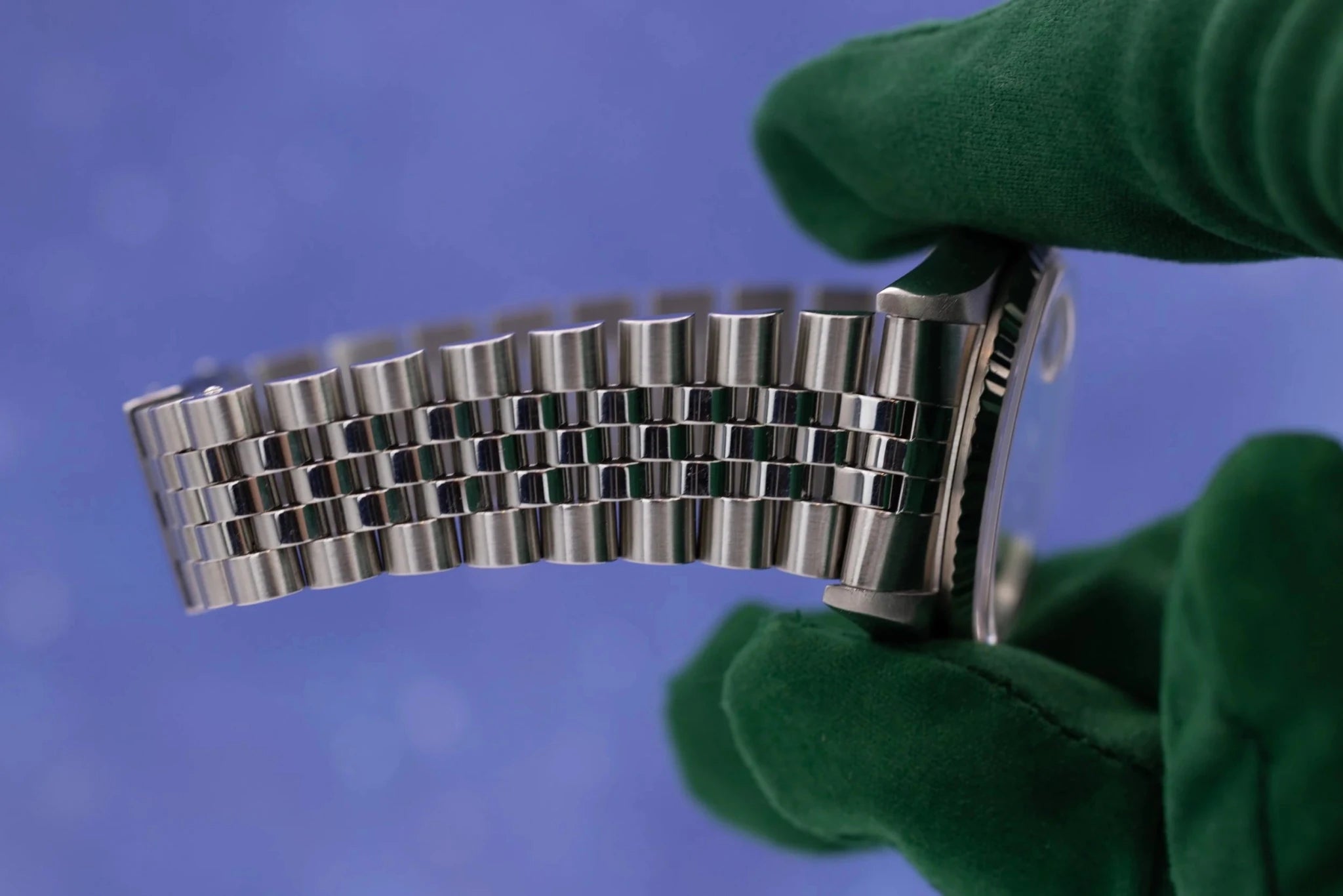 1996 Rolex Datejust Ref. 16234 | Blue Vignette Diamond Dial - Sierra Time Co