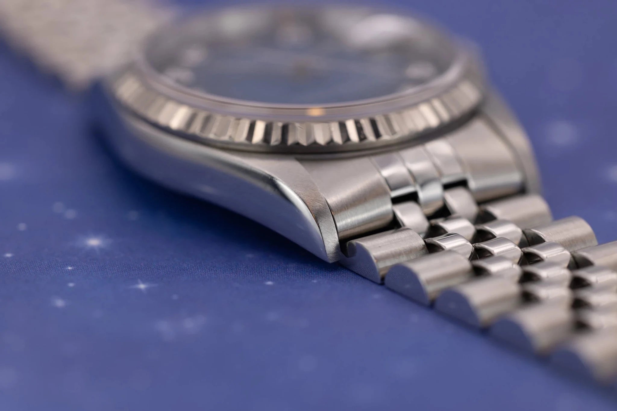 1996 Rolex Datejust Ref. 16234 | Blue Vignette Diamond Dial - Sierra Time Co