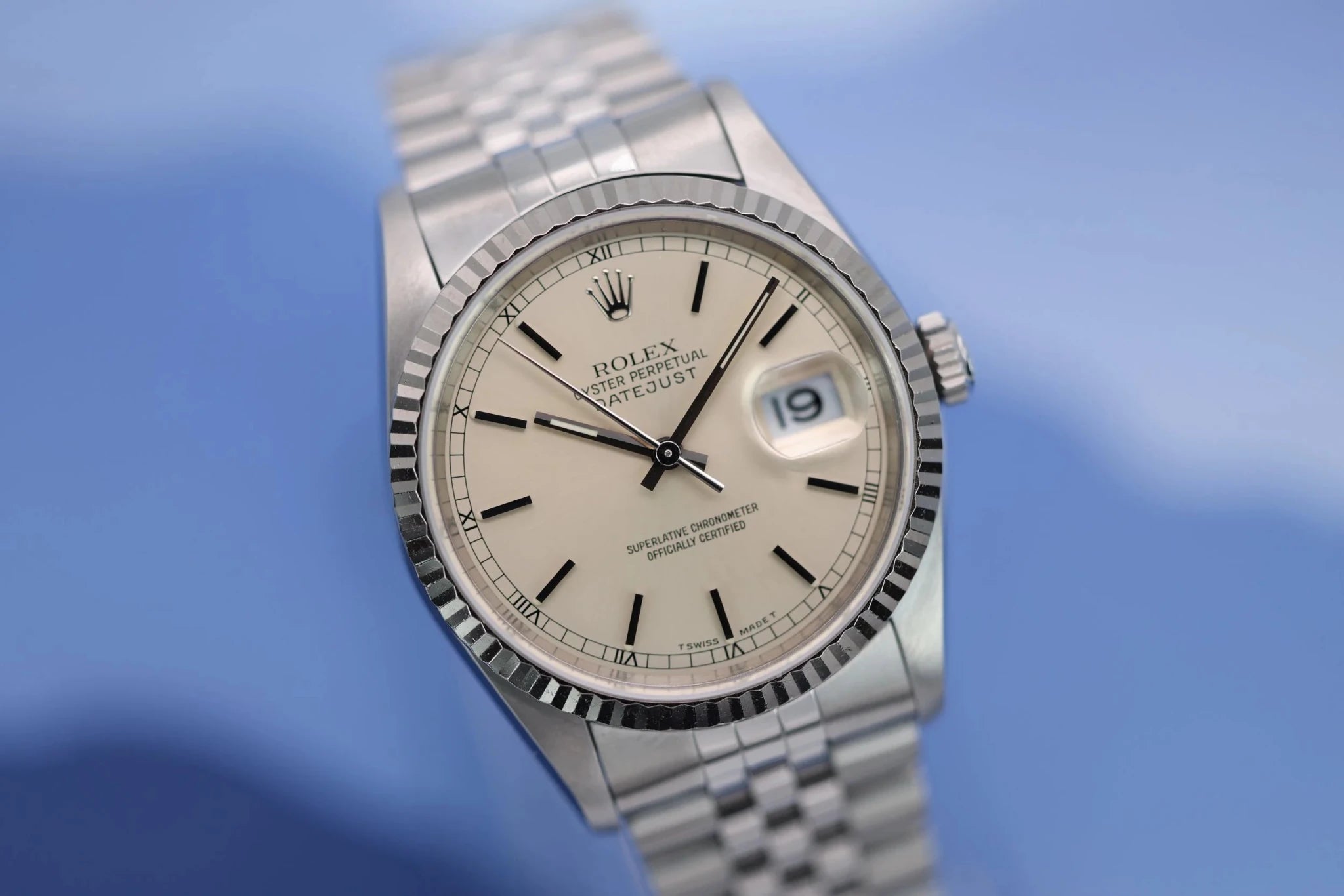 1996 Rolex Datejust Ref. 16234 | Silver Dial | 2022 RSC Card - Sierra Time Co