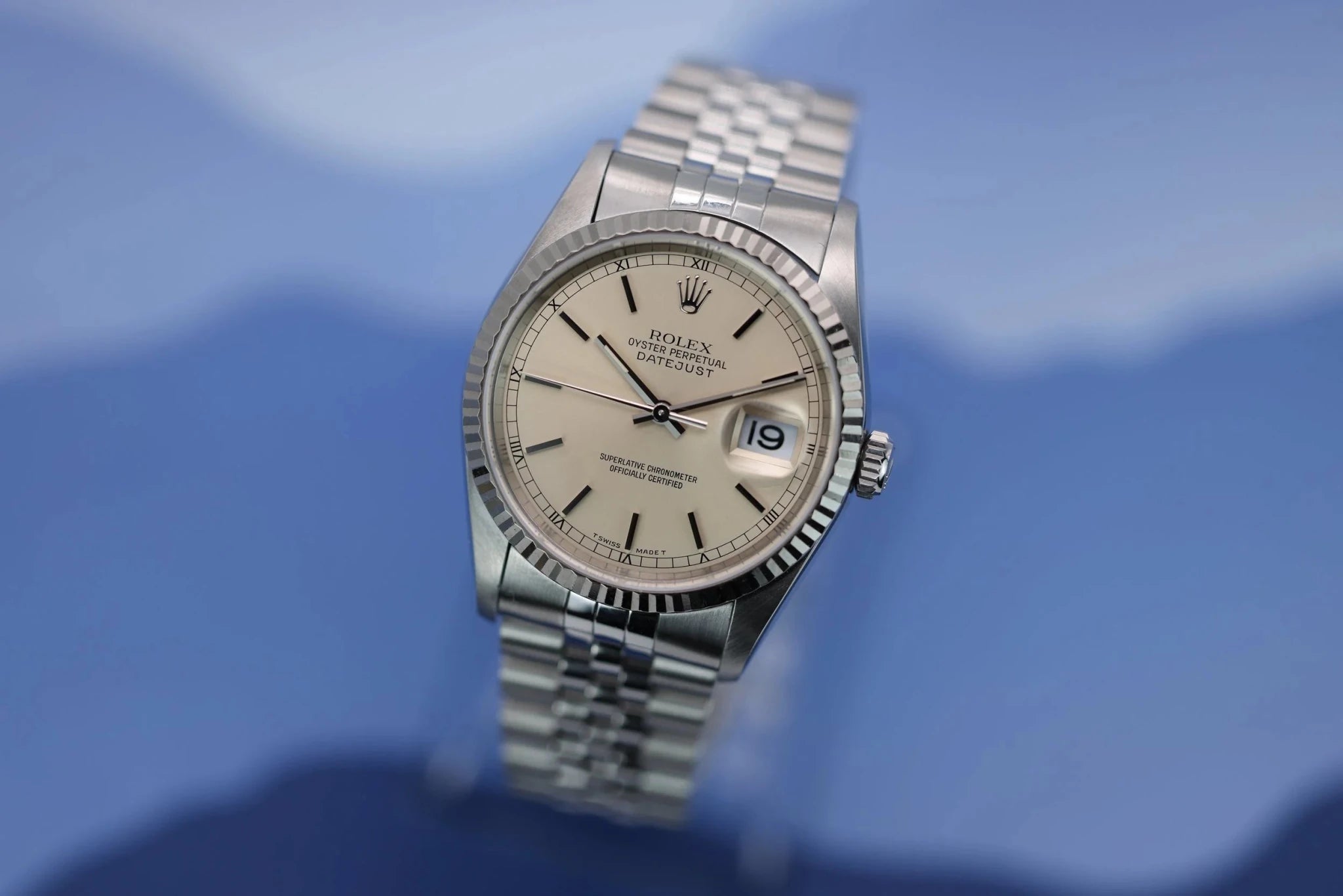 1996 Rolex Datejust Ref. 16234 | Silver Dial | 2022 RSC Card - Sierra Time Co