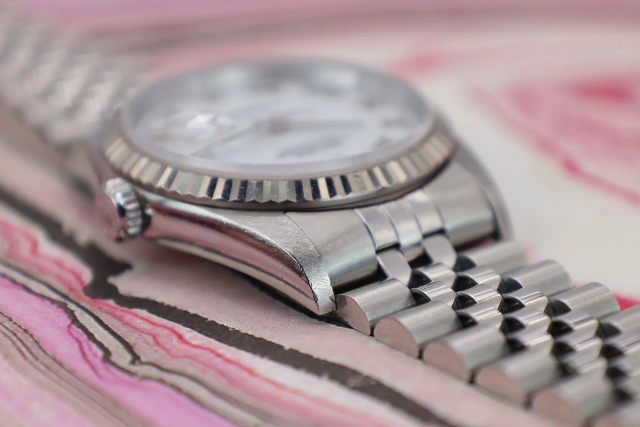1996 Rolex Datejust Ref. 16234 | White Roman Dial | Box and Papers - Sierra Time Co