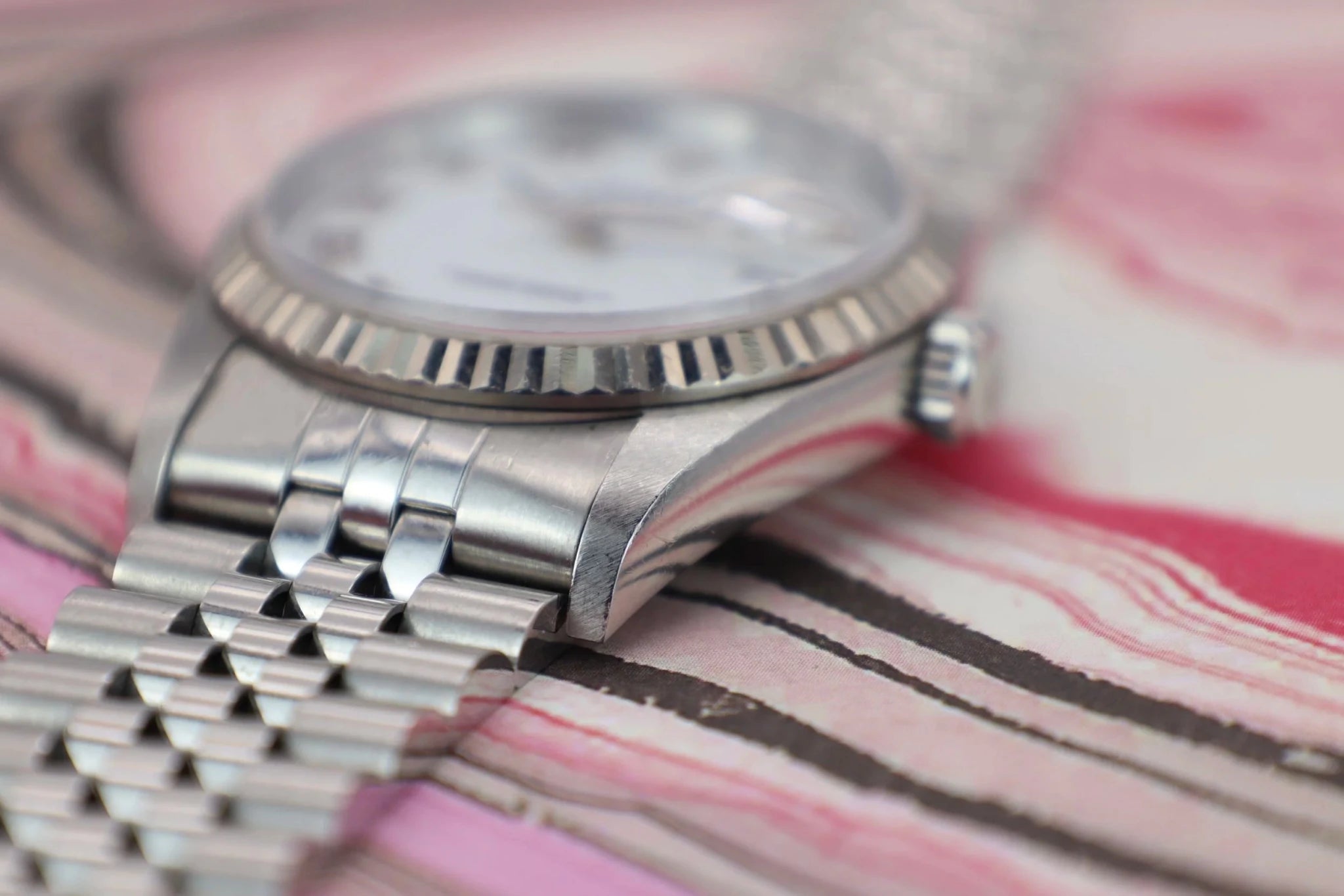 1996 Rolex Datejust Ref. 16234 | White Roman Dial | Box and Papers - Sierra Time Co