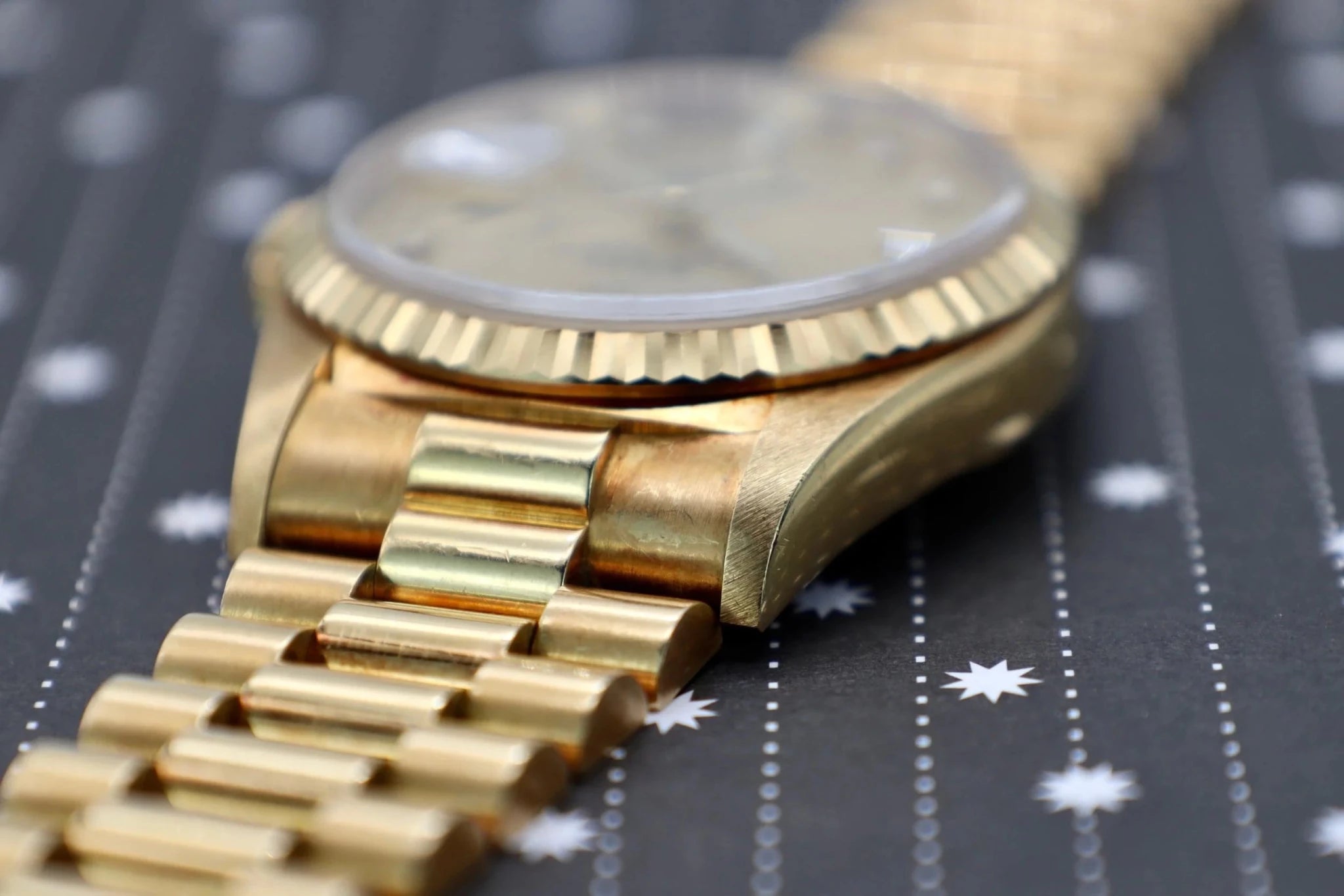 1996 Rolex Day-Date Ref. 18238 | Unpolished | Diamond Dial - Sierra Time Co