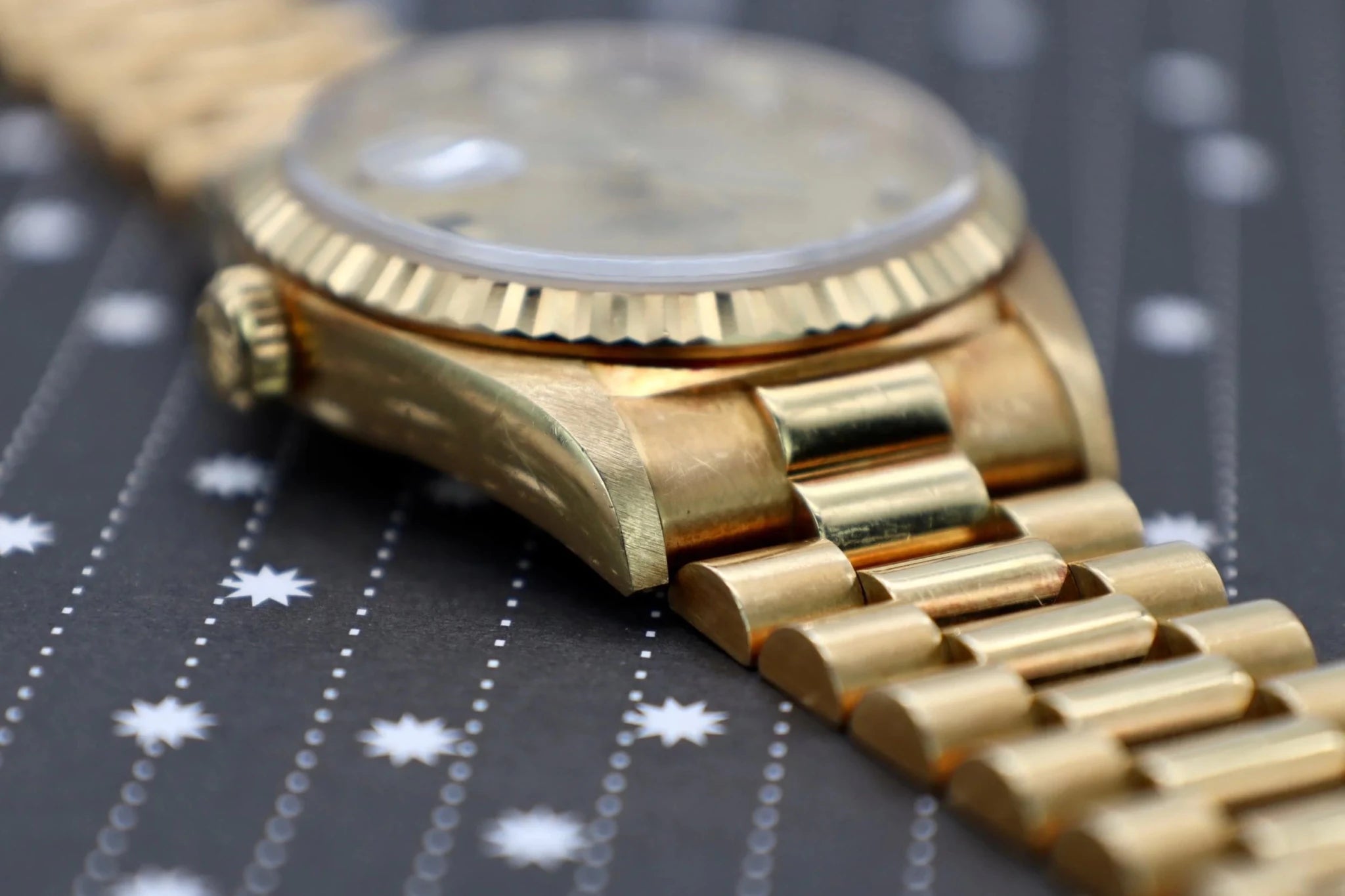 1996 Rolex Day-Date Ref. 18238 | Unpolished | Diamond Dial - Sierra Time Co