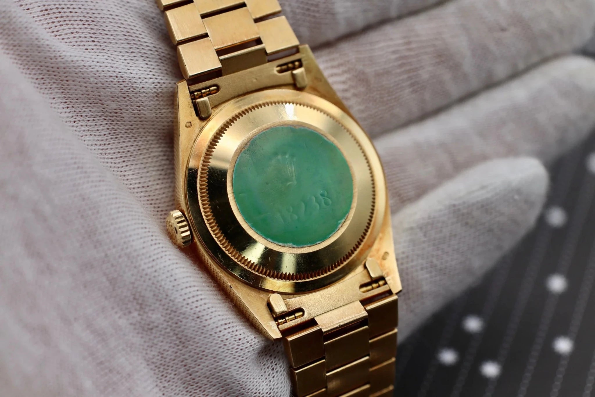 1996 Rolex Day-Date Ref. 18238 | Unpolished | Diamond Dial - Sierra Time Co