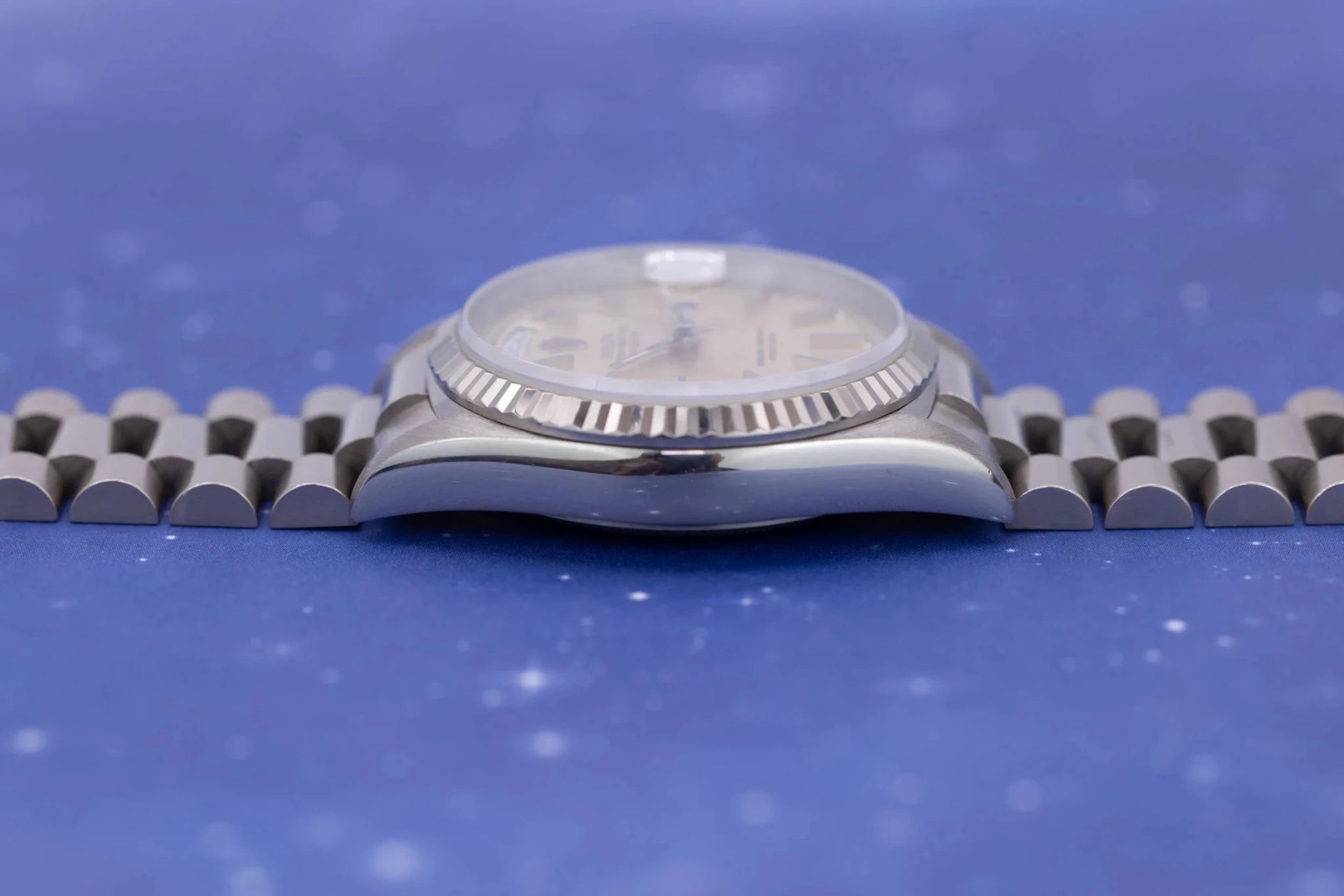 1996 Rolex Day-Date Ref. 18239 | Silver Dial | Box and Papers - Sierra Time Co