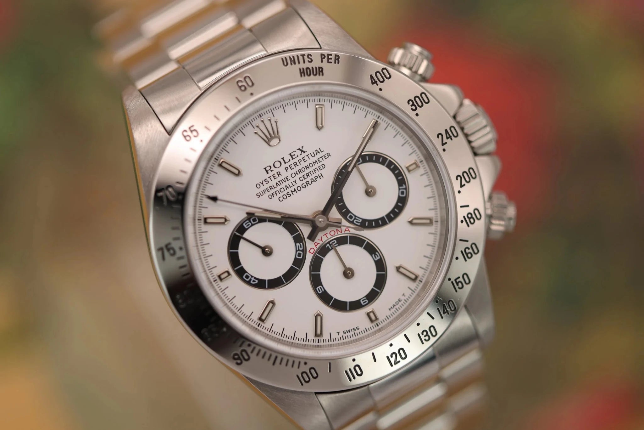 1996 Rolex Daytona Ref. 16520 | White Dial | Box and Papers - Sierra Time Co