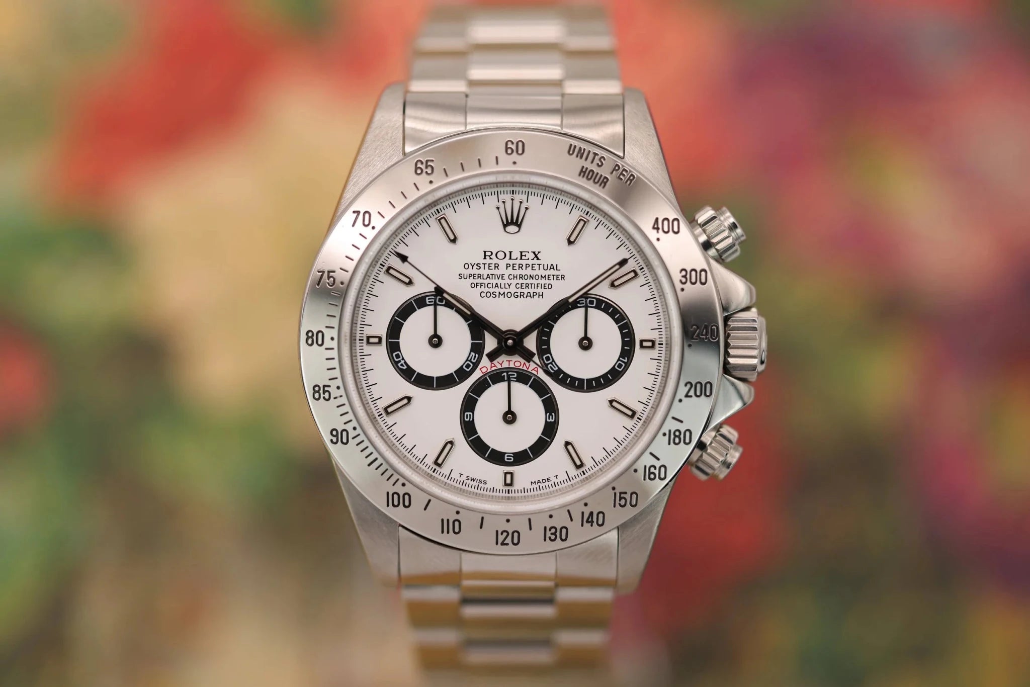 1996 Rolex Daytona Ref. 16520 | White Dial | Box and Papers - Sierra Time Co