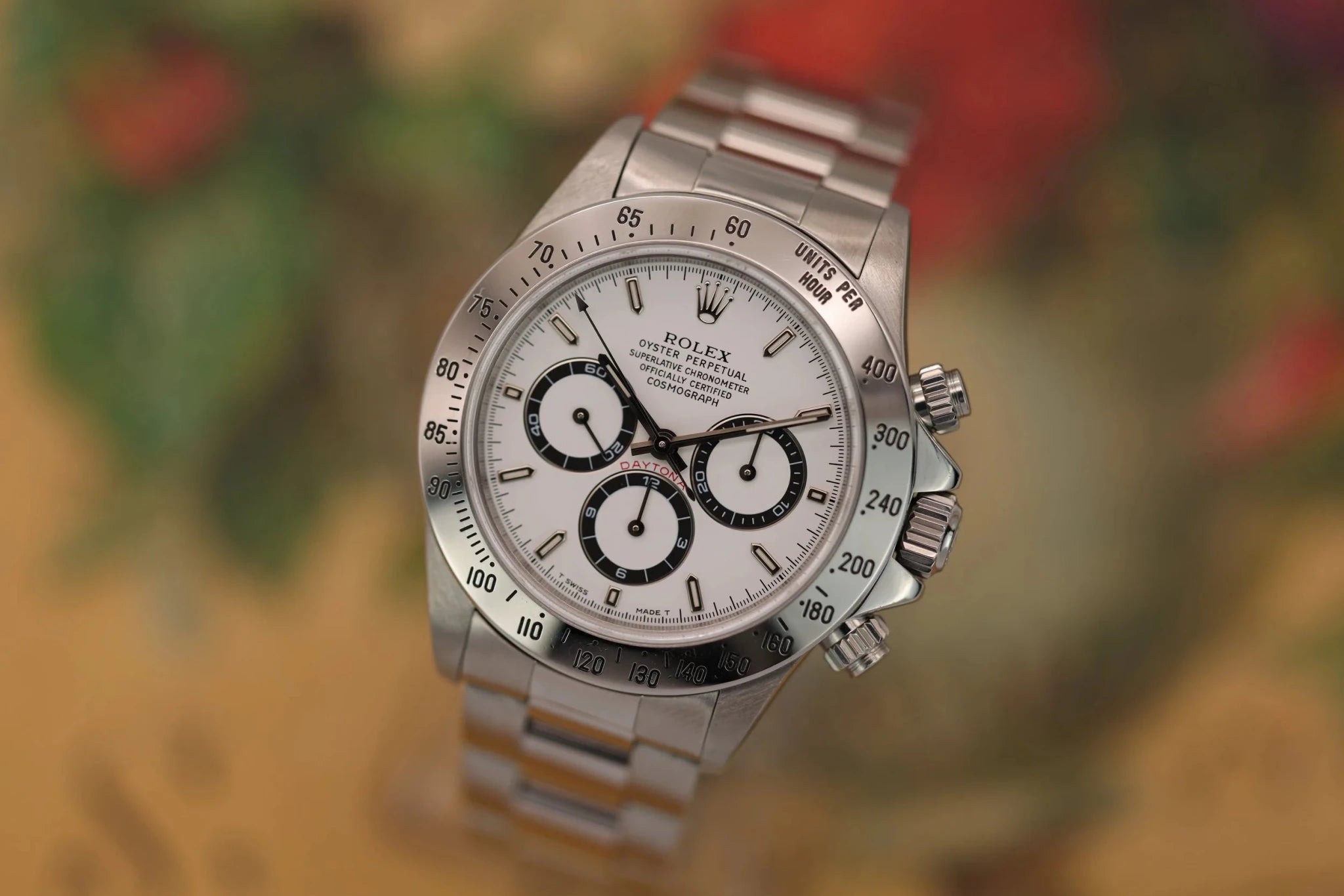 1996 Rolex Daytona Ref. 16520 | White Dial | Box and Papers - Sierra Time Co