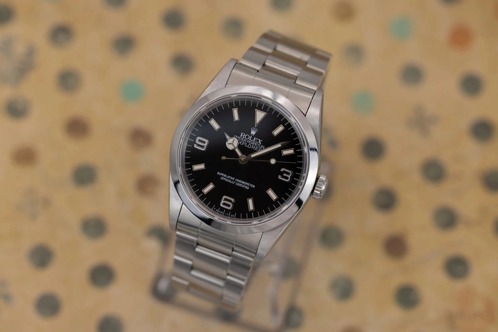 1996 Rolex Explorer I Ref. 14270 | Creamy Tritium Dial - Sierra Time Co
