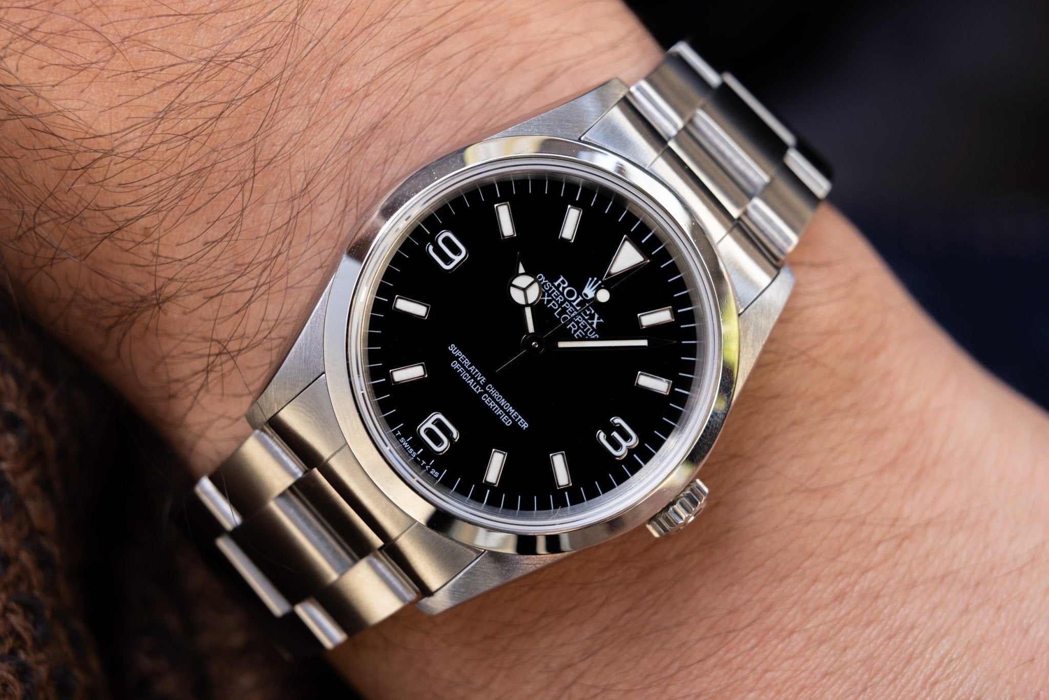 1996 Rolex Explorer I Ref. 14270 | Tritium Dial - Sierra Time Co
