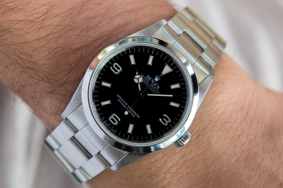 1996 Rolex Explorer I Ref. 14270 | Tritium Dial - Sierra Time Co