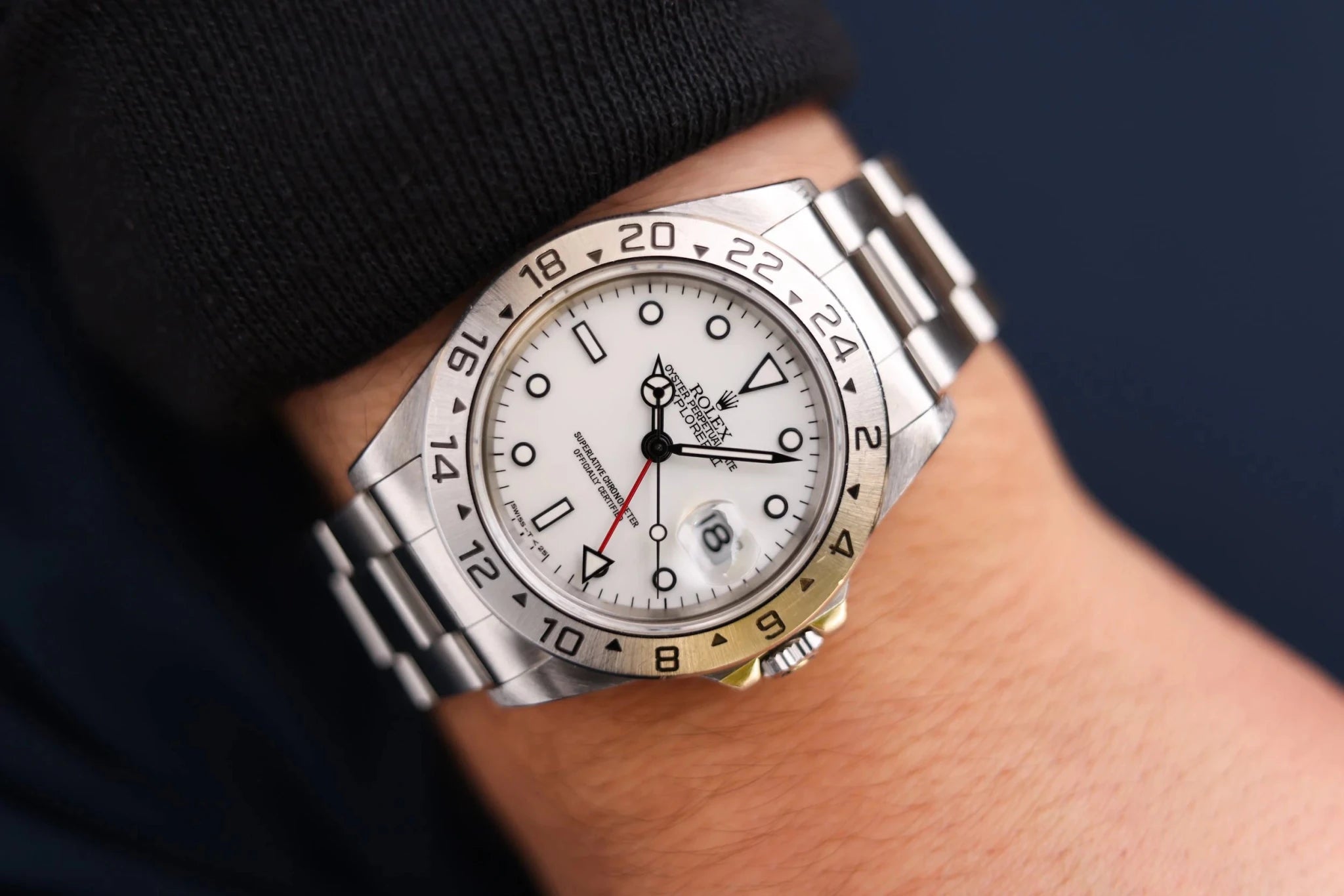 1996 Rolex Explorer II Polar Ref. 16570 | Full Set - Sierra Time Co