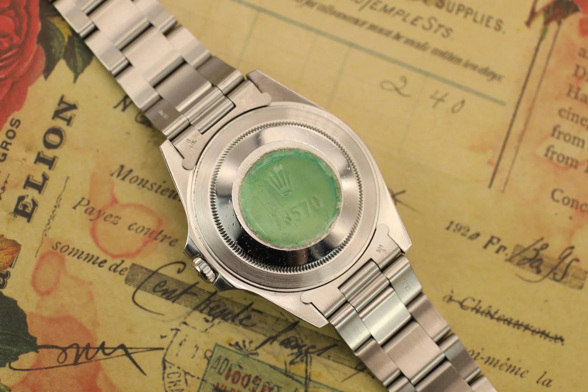 1996 Rolex Explorer II Ref. 16570 | Creamy Tritium - Sierra Time Co