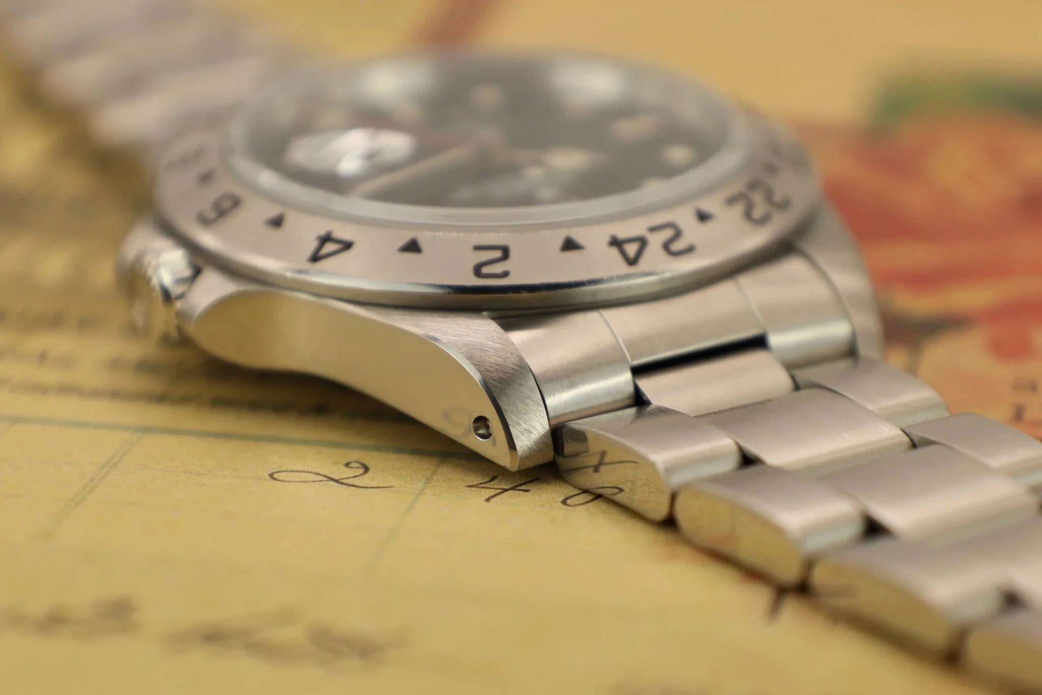 1996 Rolex Explorer II Ref. 16570 | Creamy Tritium - Sierra Time Co
