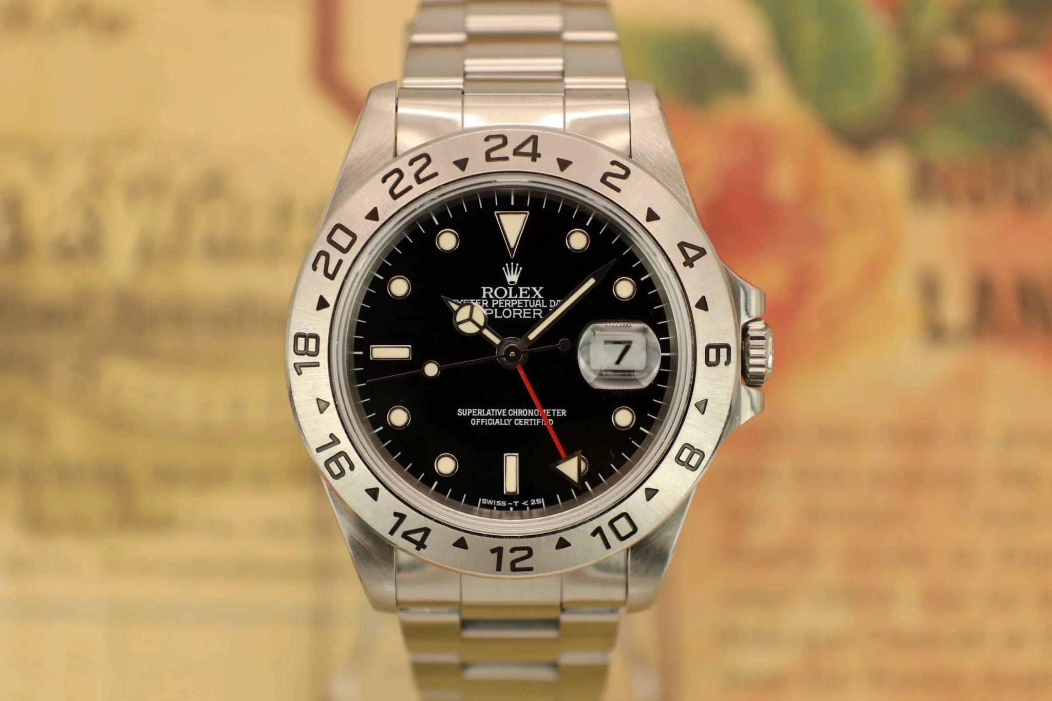 1996 Rolex Explorer II Ref. 16570 | Creamy Tritium - Sierra Time Co