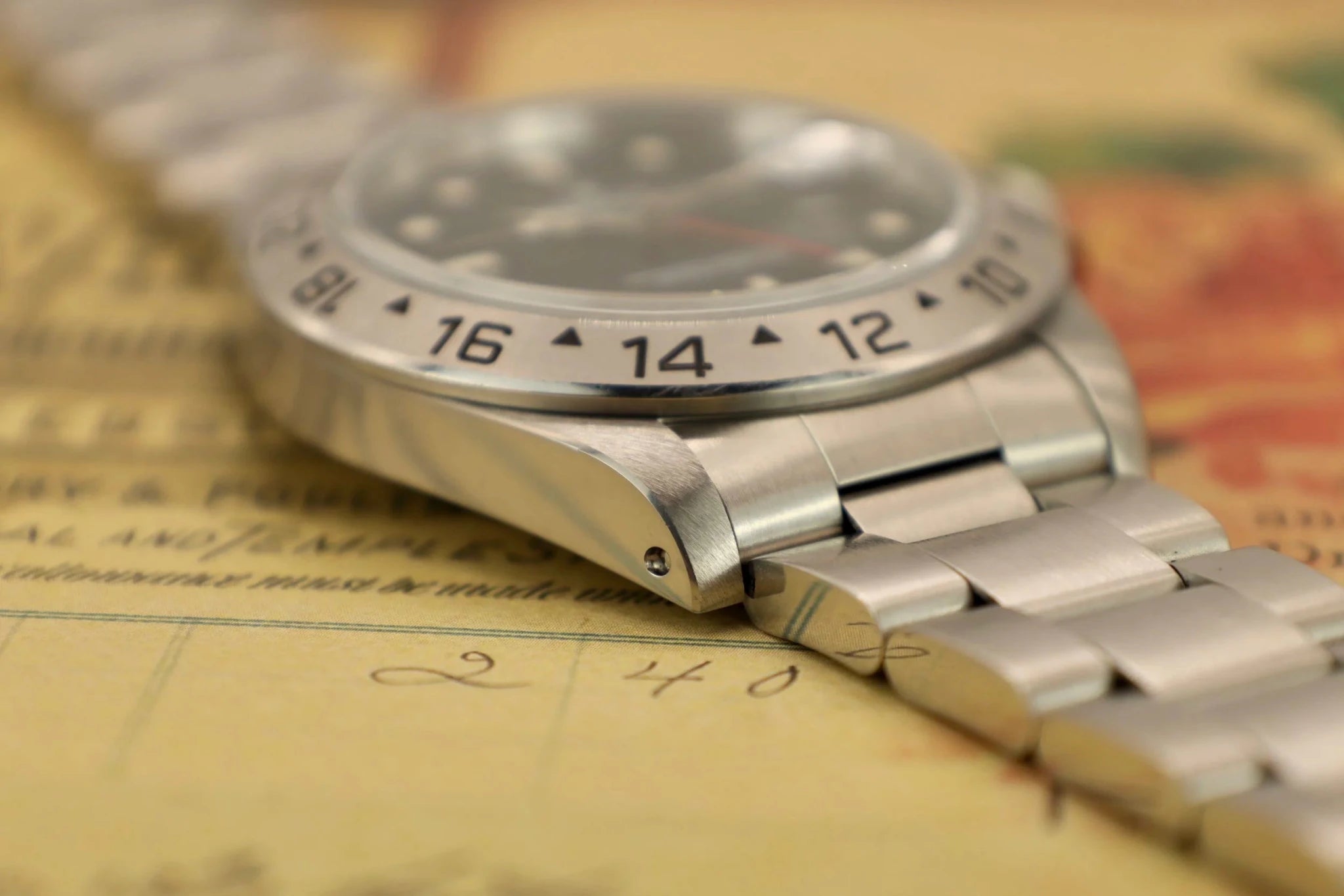 1996 Rolex Explorer II Ref. 16570 | Creamy Tritium - Sierra Time Co