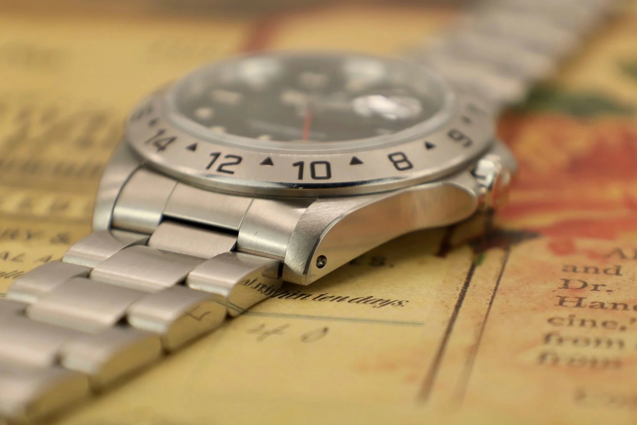 1996 Rolex Explorer II Ref. 16570 | Creamy Tritium - Sierra Time Co