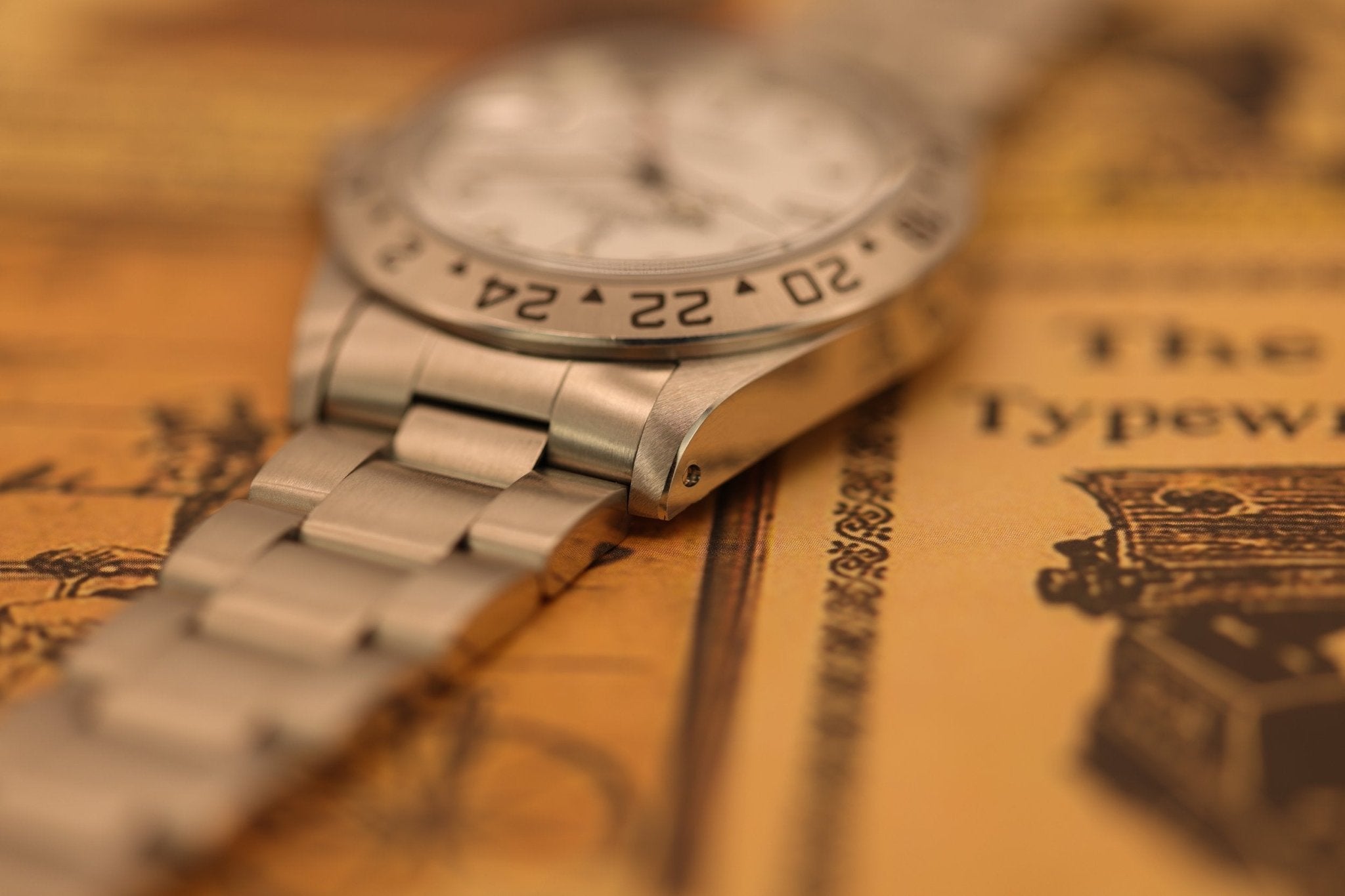 1996 Rolex Explorer II Ref. 16570 Polar | Creamy Patina - Sierra Time Co