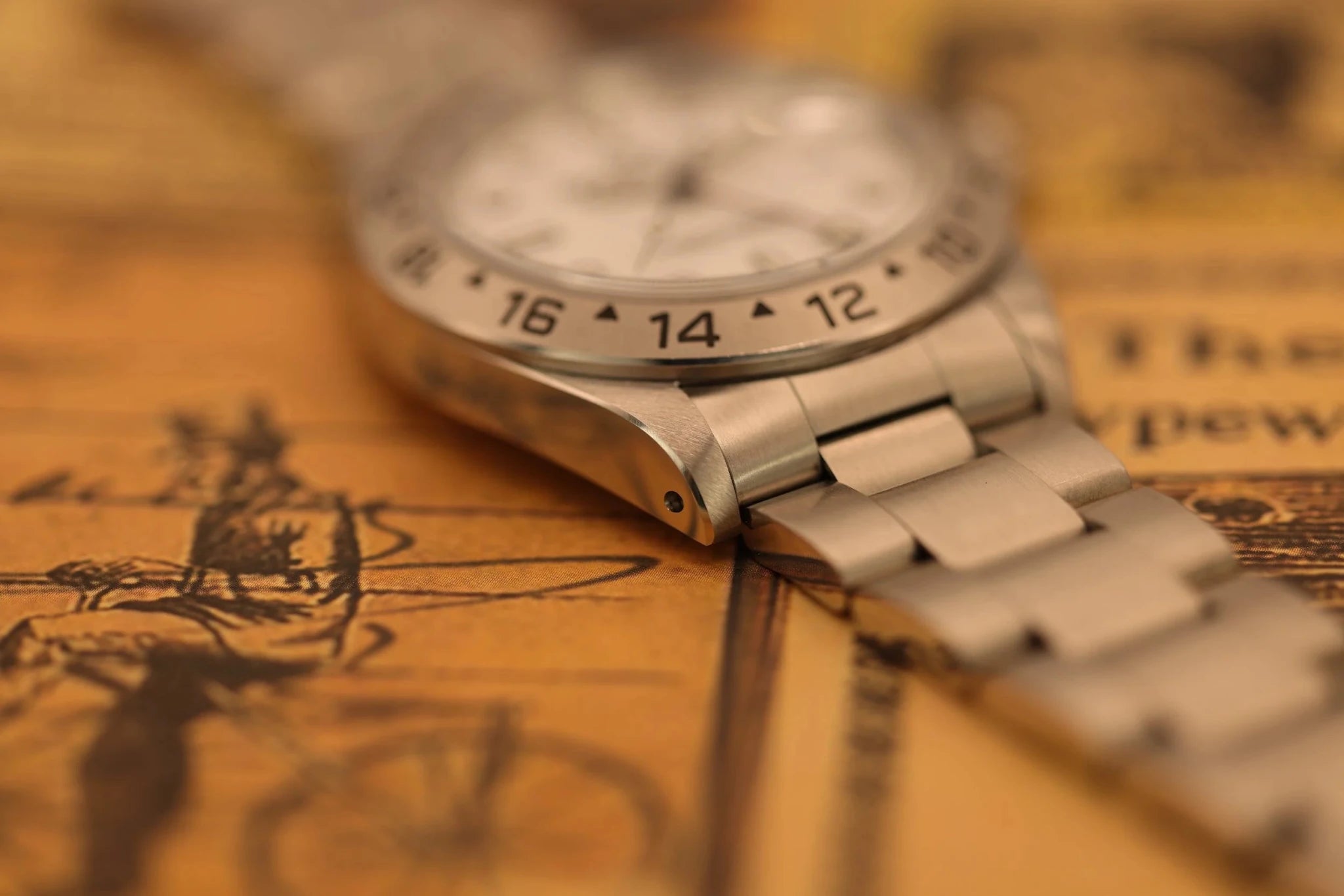 1996 Rolex Explorer II Ref. 16570 Polar | Creamy Patina - Sierra Time Co