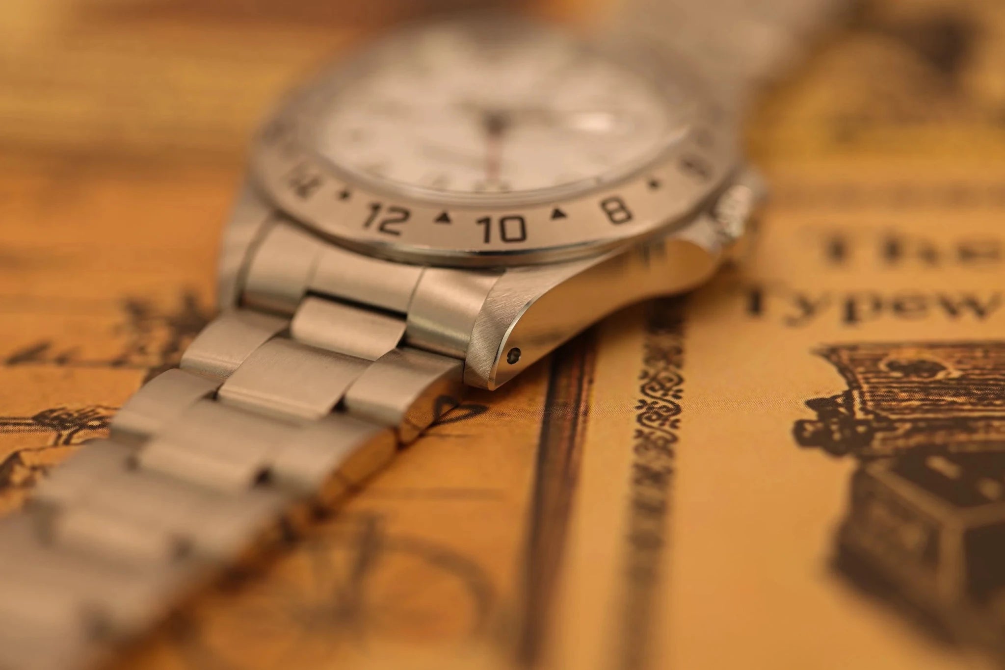 1996 Rolex Explorer II Ref. 16570 Polar | Creamy Patina - Sierra Time Co