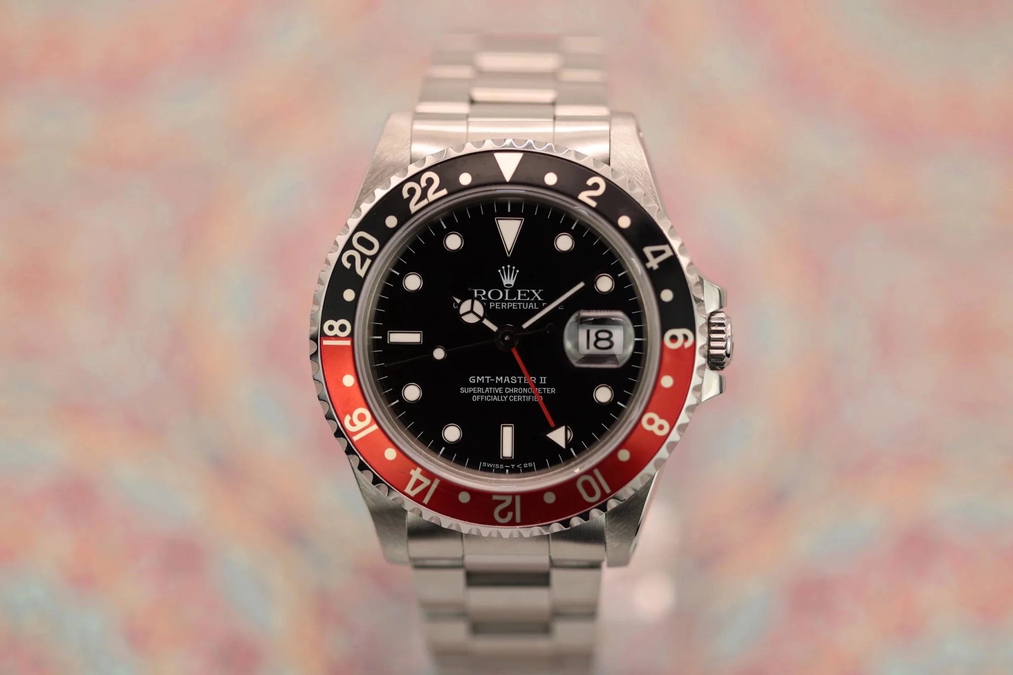 1996 Rolex GMT Master II Ref. 16710 | Box and Papers - Sierra Time Co