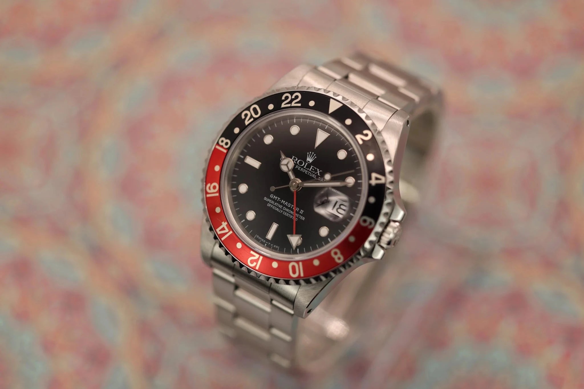 1996 Rolex GMT Master II Ref. 16710 | Box and Papers - Sierra Time Co