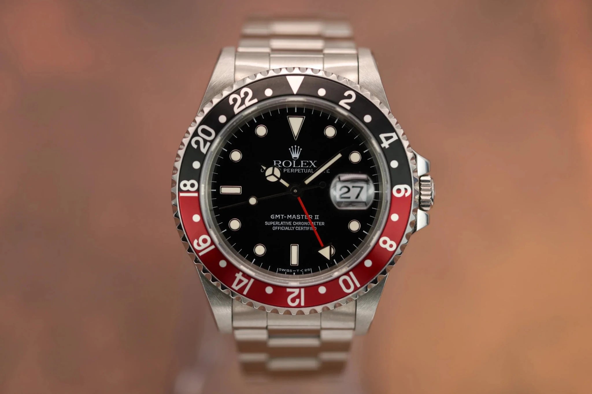 1996 Rolex GMT Master II Ref. 16710 | Coke | Box and Papers - Sierra Time Co