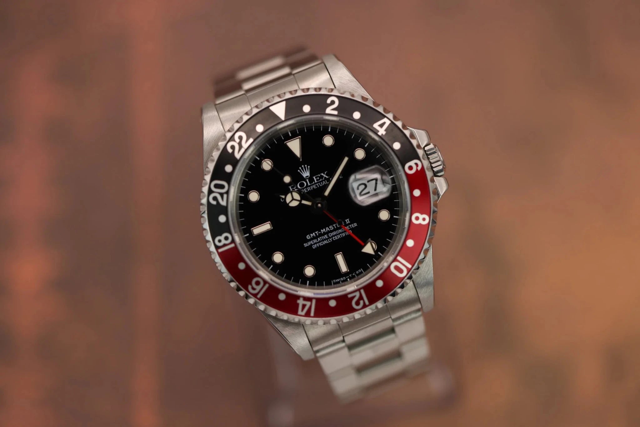 1996 Rolex GMT Master II Ref. 16710 | Coke | Box and Papers - Sierra Time Co