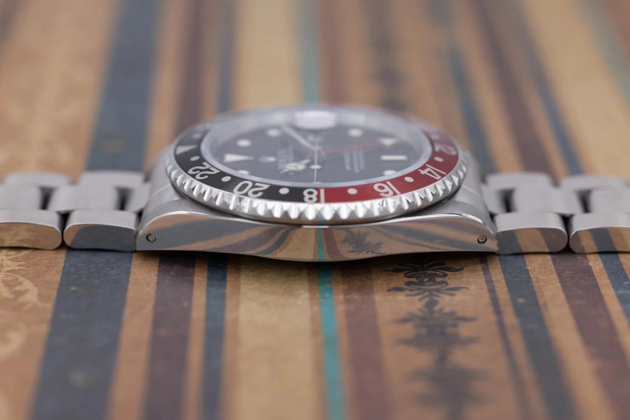 1996 Rolex GMT Master II Ref. 16710 Coke | Tritium Dial | Box and Papers - Sierra Time Co