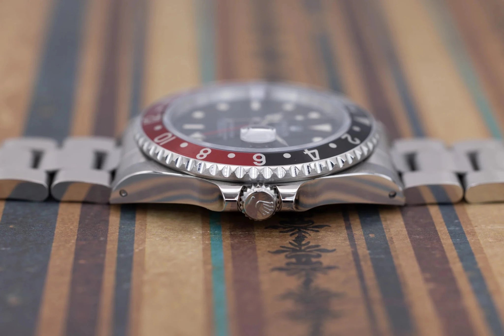 1996 Rolex GMT Master II Ref. 16710 Coke | Tritium Dial | Box and Papers - Sierra Time Co