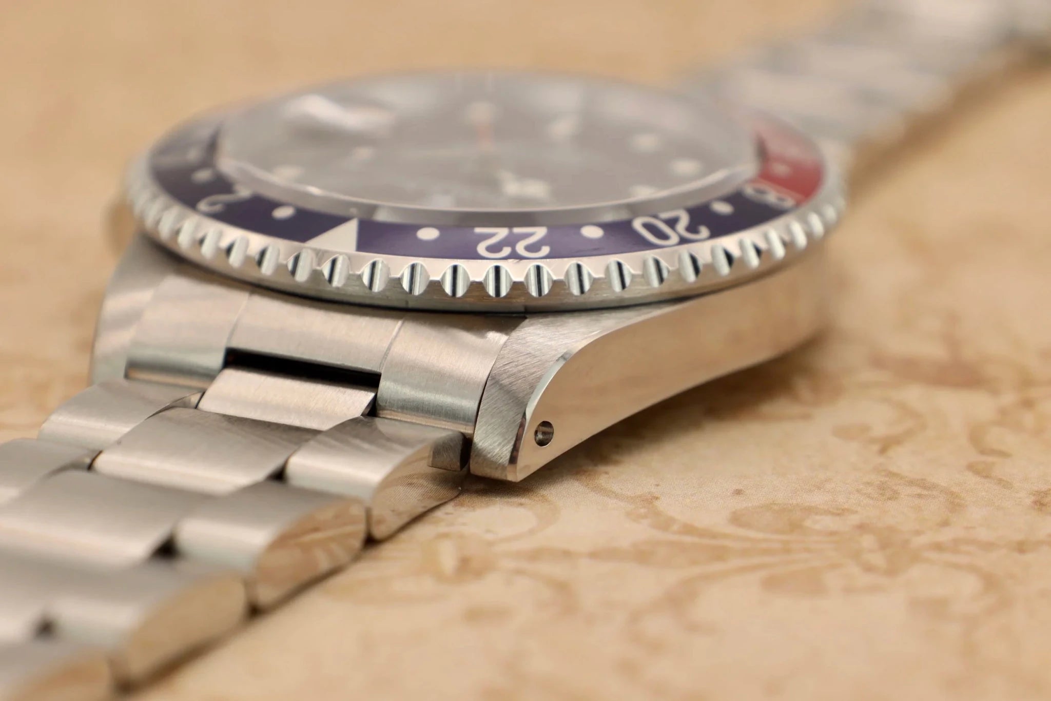 1996 Rolex GMT Master Ref. 16700 Pepsi | Creamy Patina - Sierra Time Co