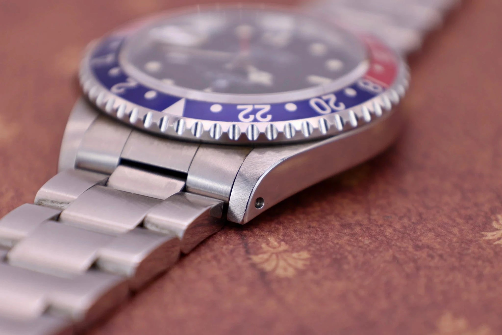 1996 Rolex GMT Master Ref. 16700 Pepsi | Creamy Tritium - Sierra Time Co