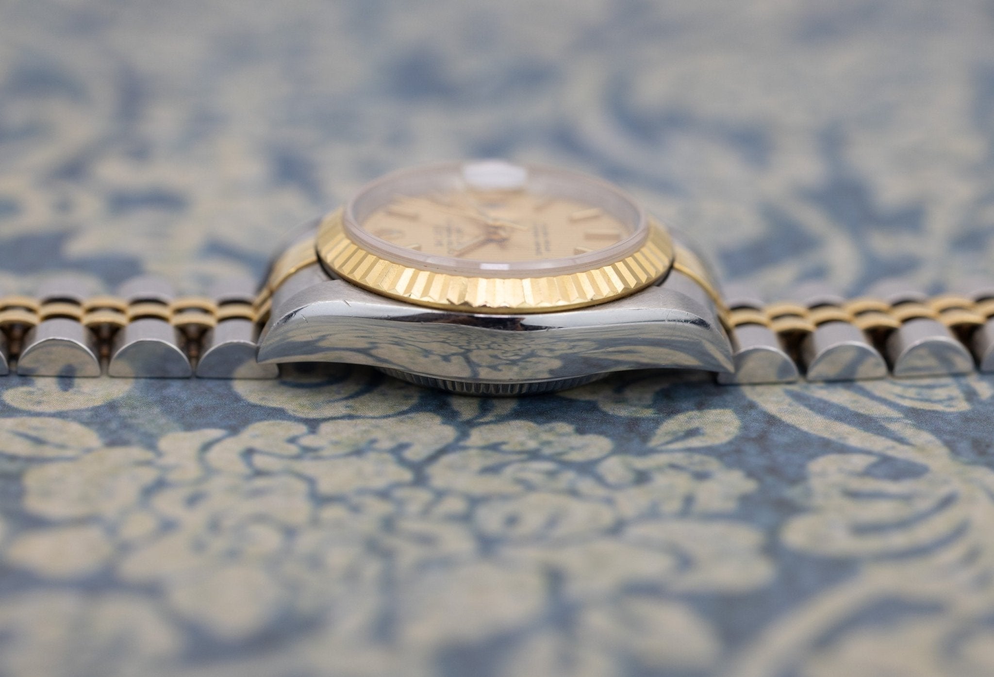 1996 Rolex Ladies Datejust Ref. 69173 | Champagne Tapestry Dial - Sierra Time Co