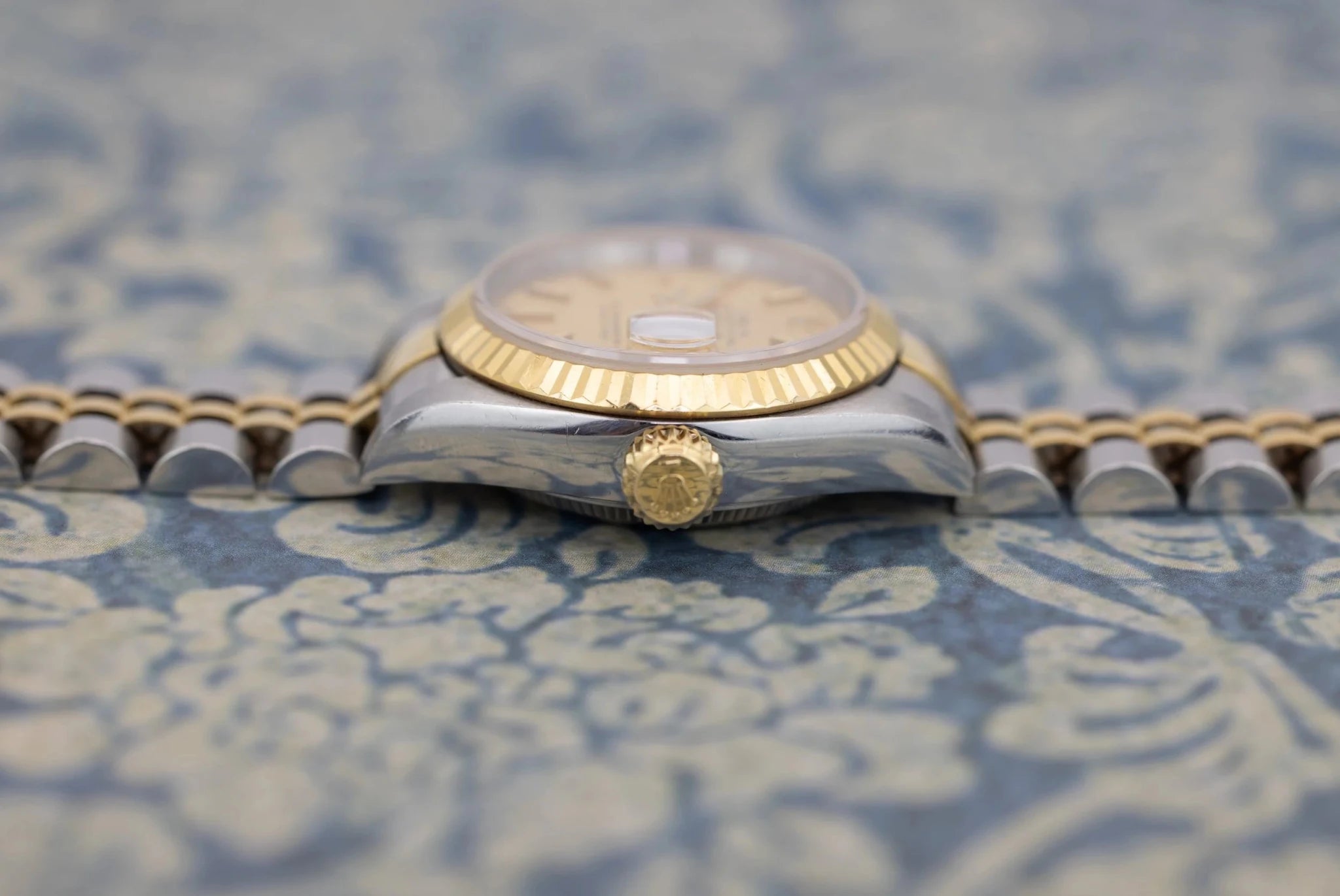 1996 Rolex Ladies Datejust Ref. 69173 | Champagne Tapestry Dial - Sierra Time Co