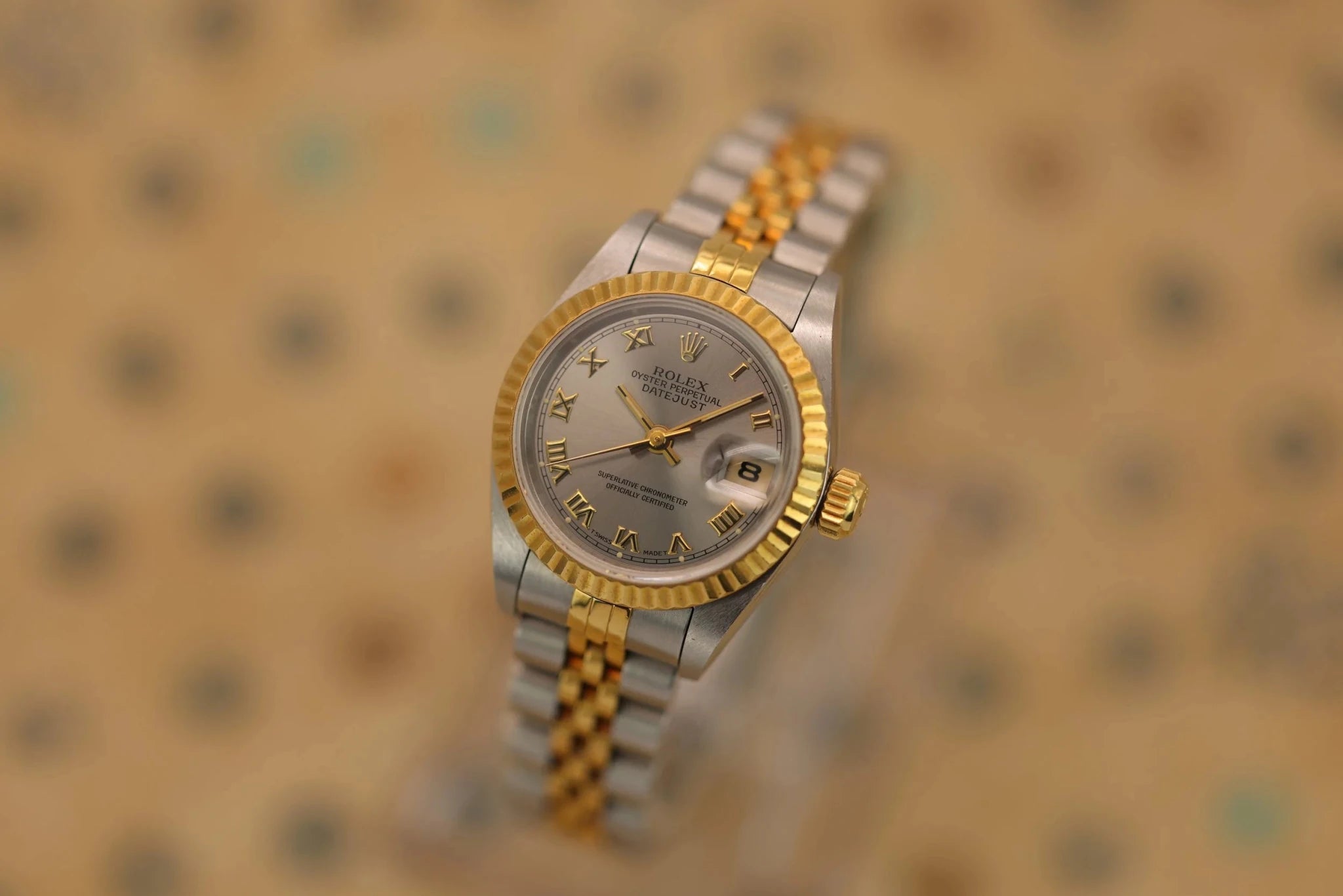 1996 Rolex Ladies Datejust Ref. 69173 | Grey Roman Dial - Sierra Time Co