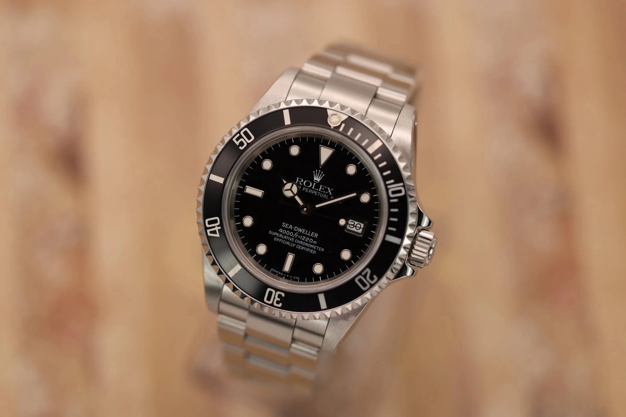 1996 Rolex Sea-Dweller Ref. 16600 | Tritium Dial | Box and Papers - Sierra Time Co
