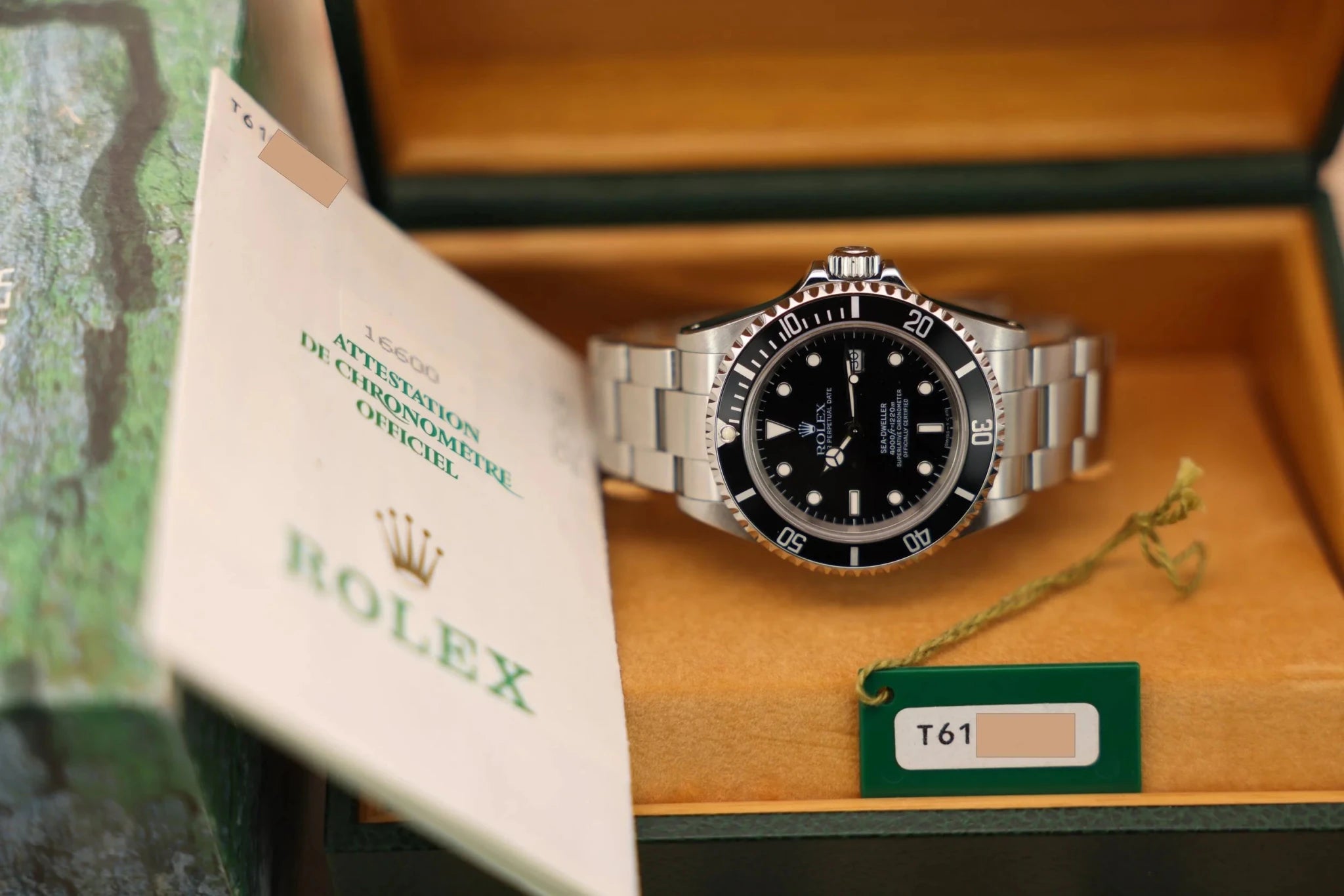 1996 Rolex Sea-Dweller Ref. 16600 | Tritium Dial | Box and Papers - Sierra Time Co