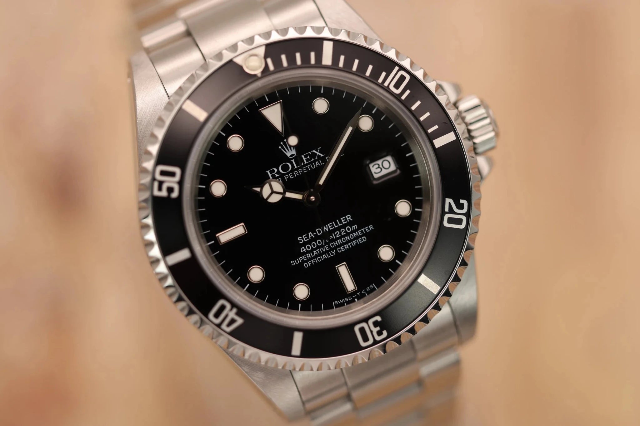 1996 Rolex Sea-Dweller Ref. 16600 | Tritium Dial | Box and Papers - Sierra Time Co