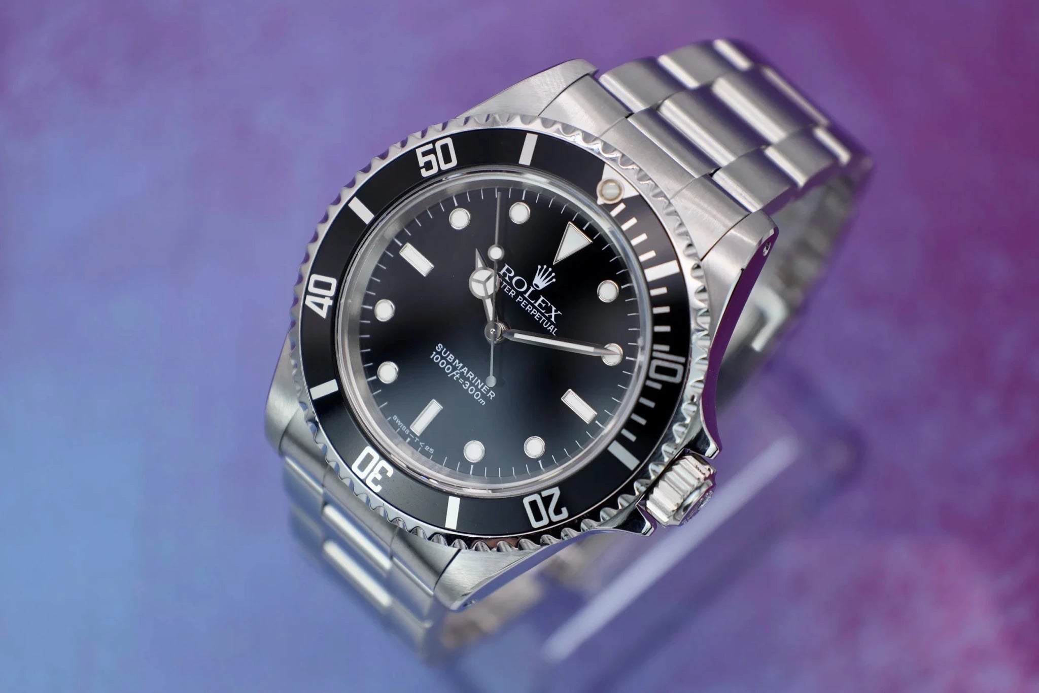 1996 Rolex Submariner Ref. 14060 | Box and Papers - Sierra Time Co
