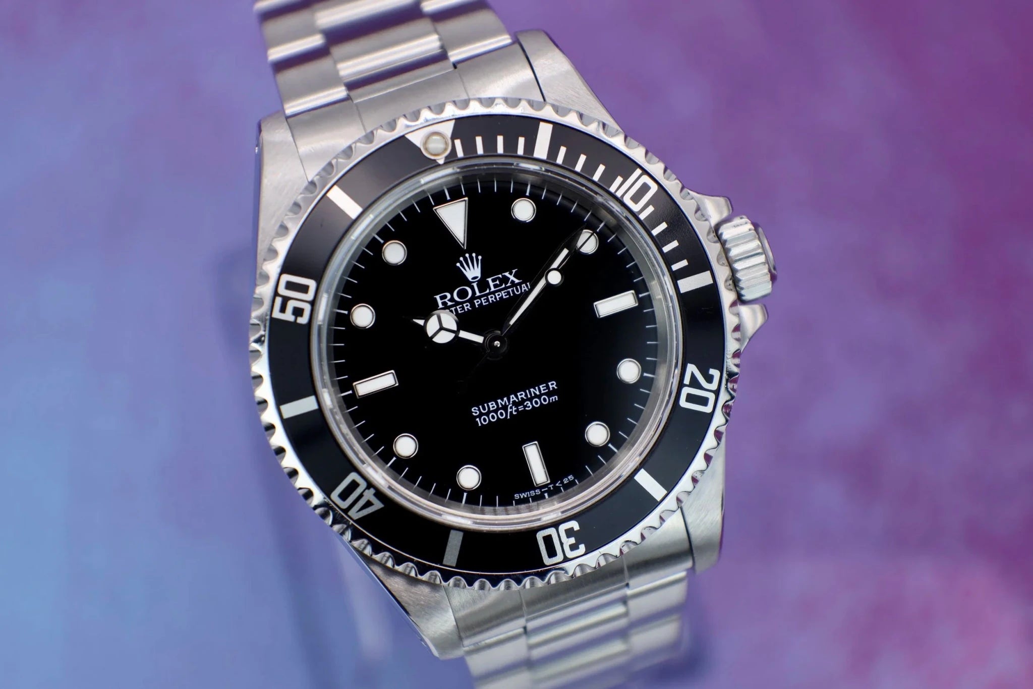 1996 Rolex Submariner Ref. 14060 | Box and Papers - Sierra Time Co