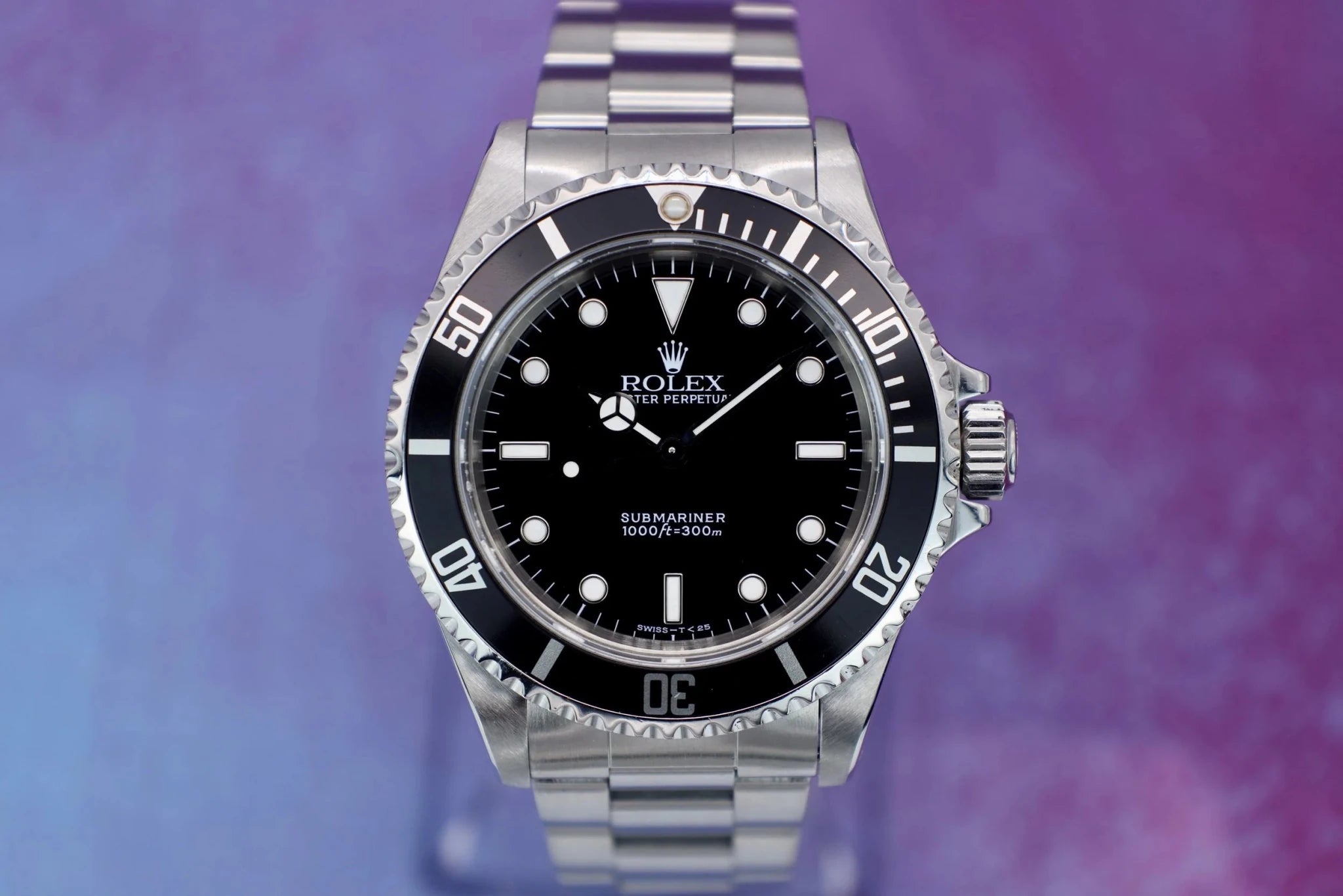 1996 Rolex Submariner Ref. 14060 | Box and Papers - Sierra Time Co