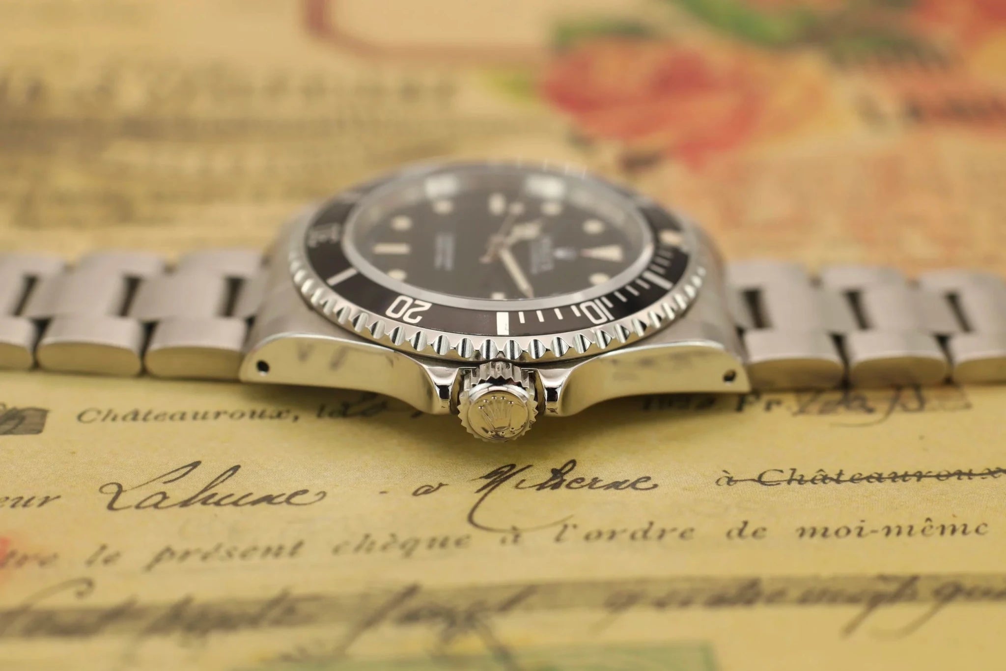 1996 Rolex Submariner Ref. 14060 | Creamy Patina - Sierra Time Co