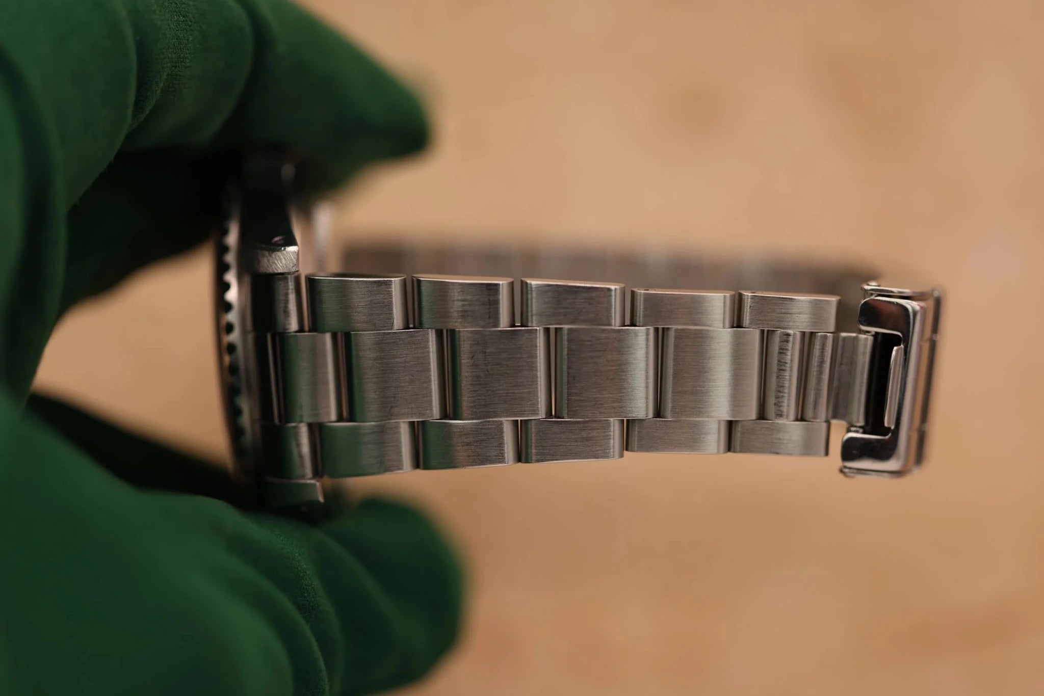 1996 Rolex Submariner Ref. 14060 | Creamy Patina | Box and Papers - Sierra Time Co