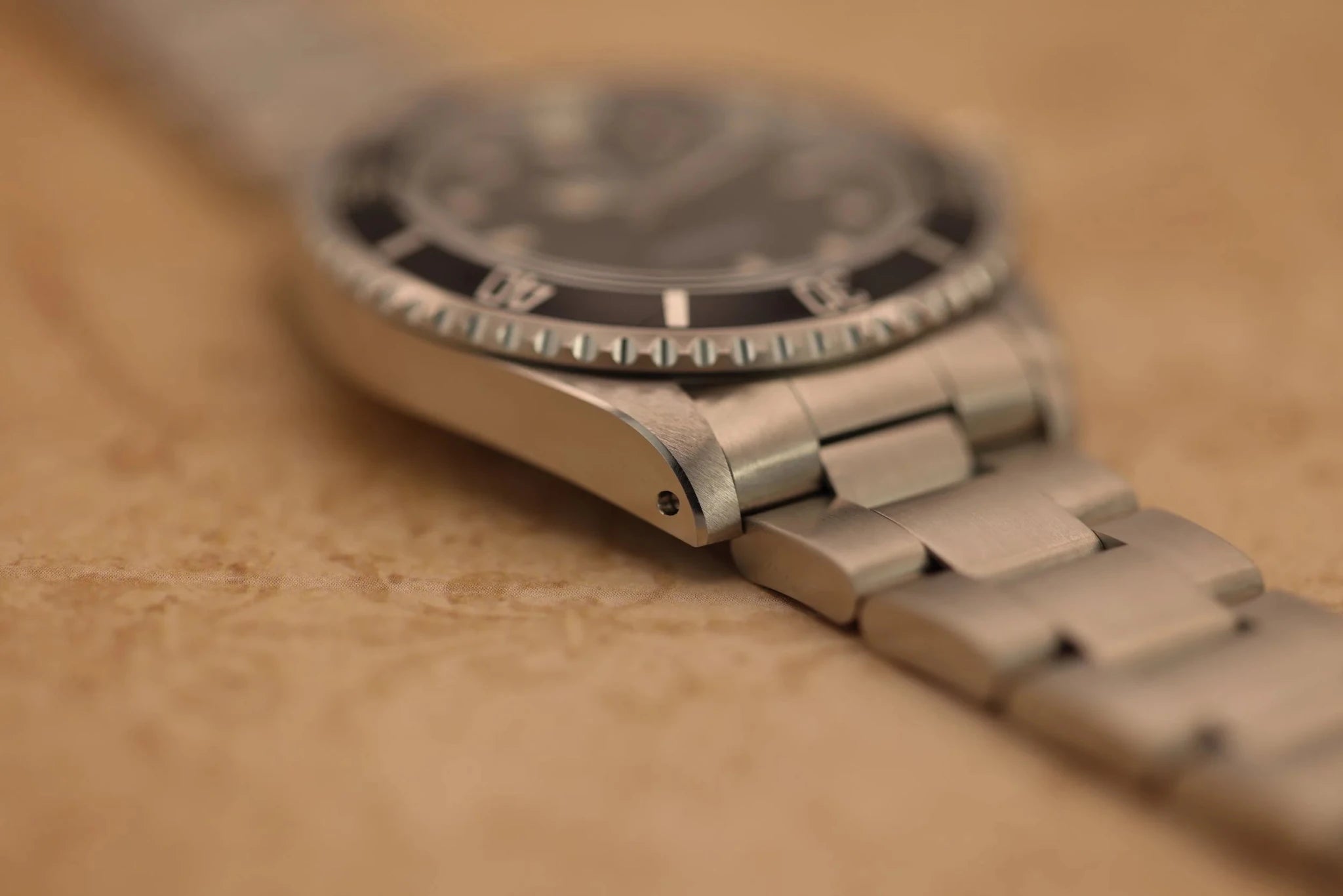 1996 Rolex Submariner Ref. 14060 | Creamy Patina | Papers - Sierra Time Co