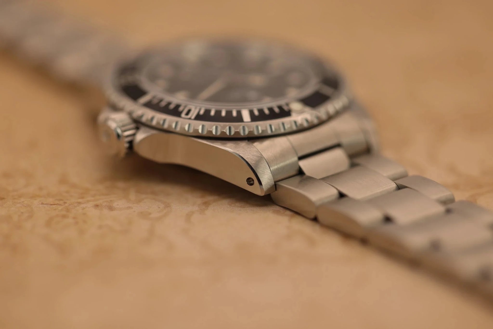 1996 Rolex Submariner Ref. 14060 | Creamy Patina | Papers - Sierra Time Co