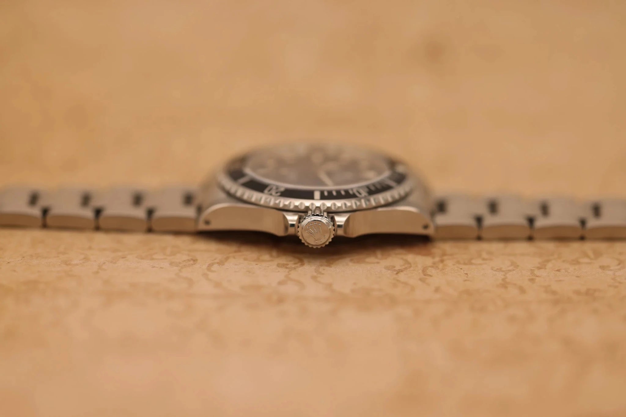 1996 Rolex Submariner Ref. 14060 | Creamy Patina | Papers - Sierra Time Co