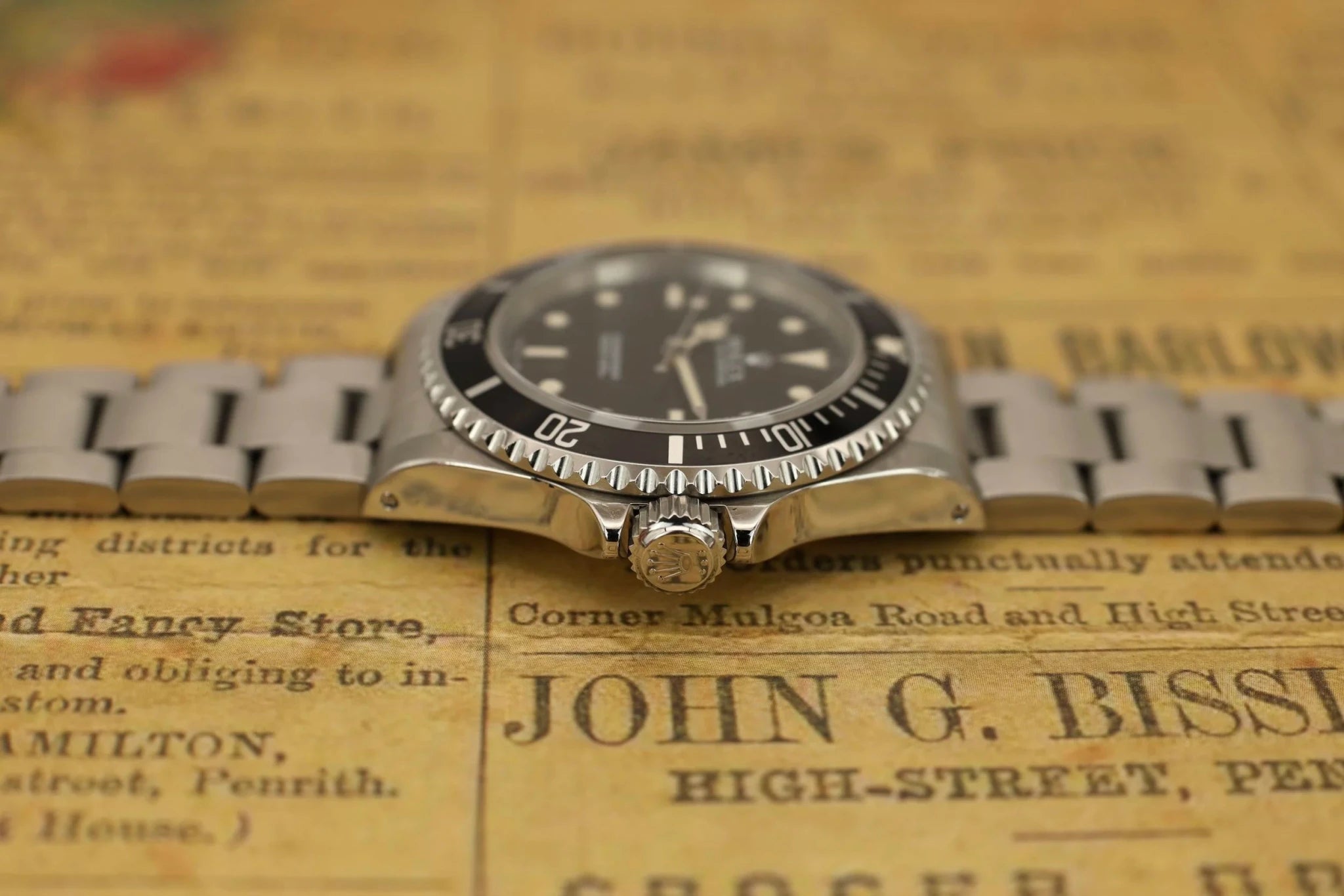 1996 Rolex Submariner Ref. 14060 | Creamy Tritium - Sierra Time Co
